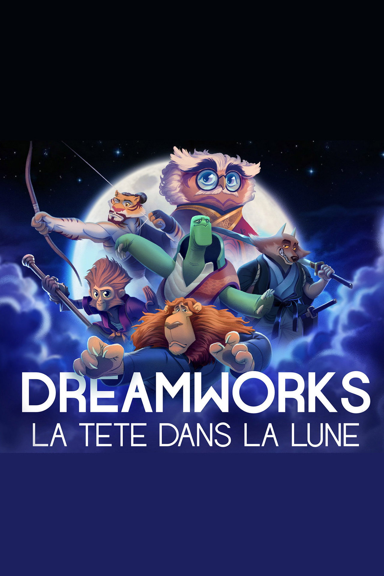 Dreamworks: La Tete Dans La Lune filmaffisch