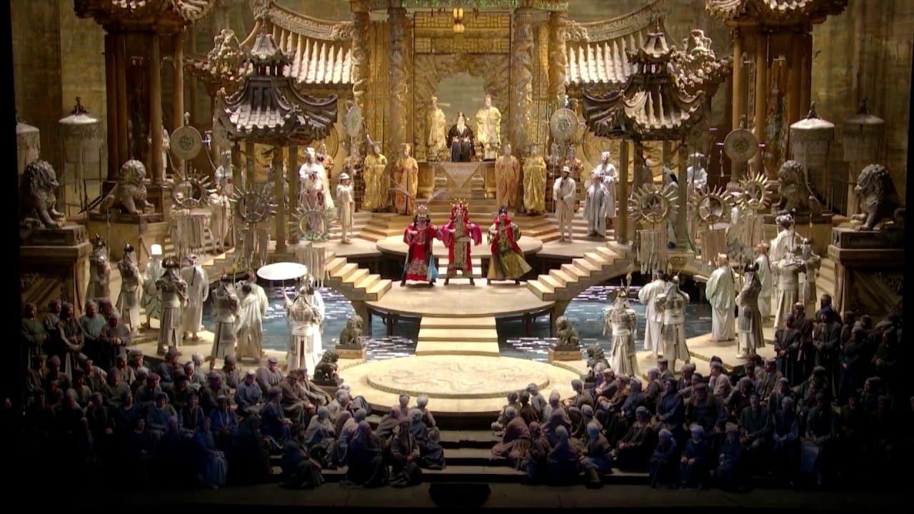 Scen från The Metropolitan Opera: Turandot