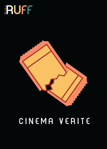 Cinema Verite poster