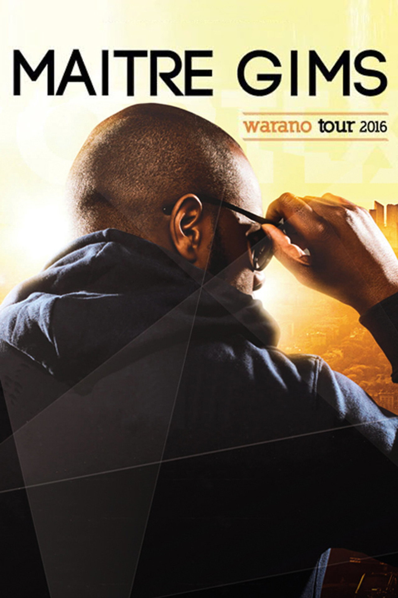 Maître Gims : Warano Tour Backdrop