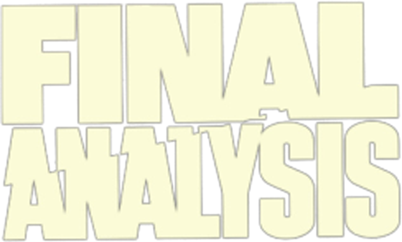 Final Analysis