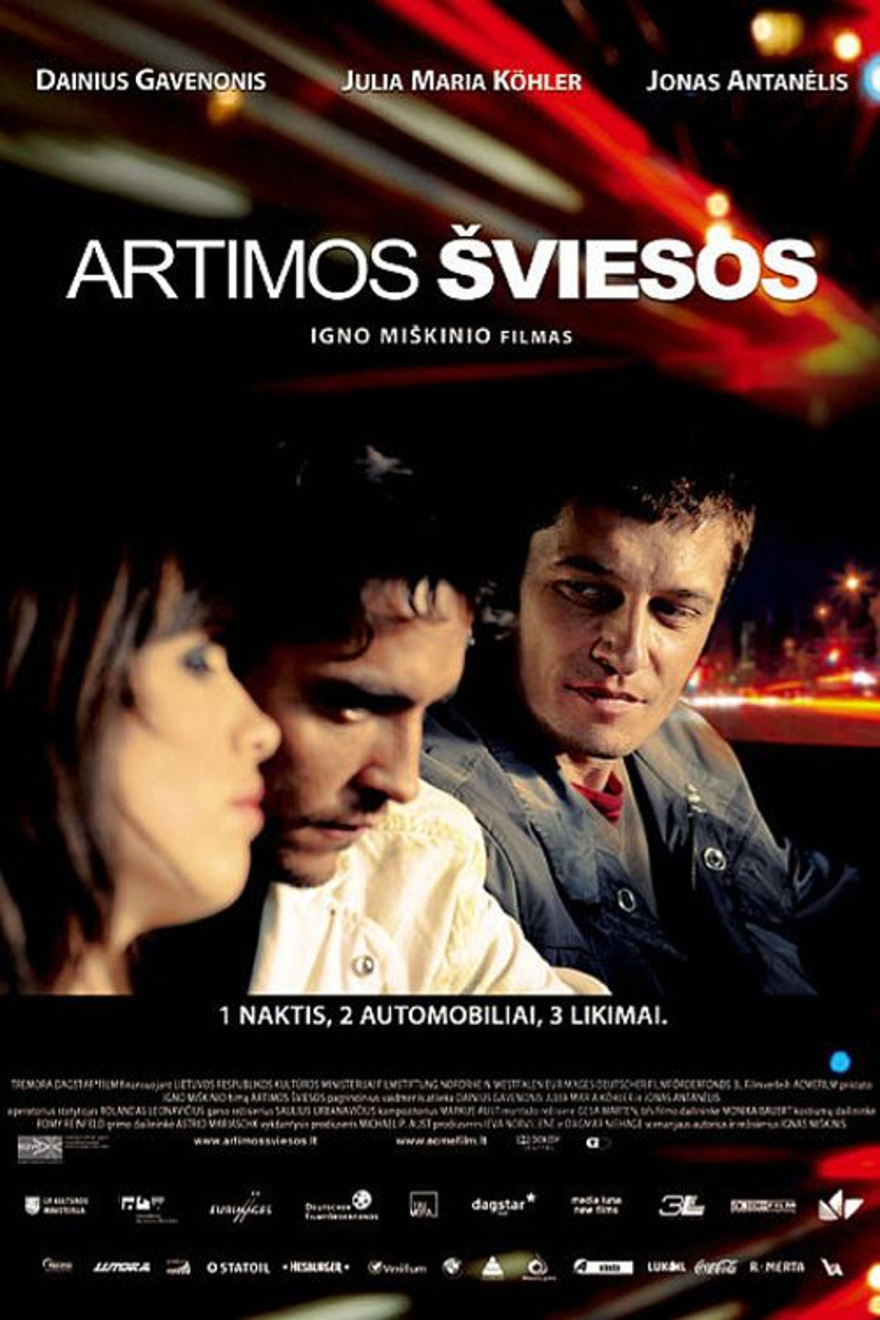 Artimos šviesos filmaffisch