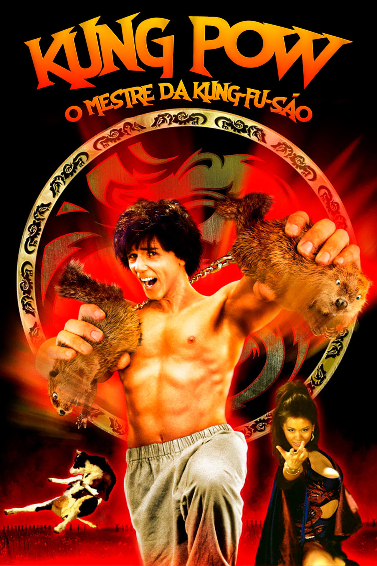 Pôster de Kung Pow: O Mestre da Kung-Fu-São