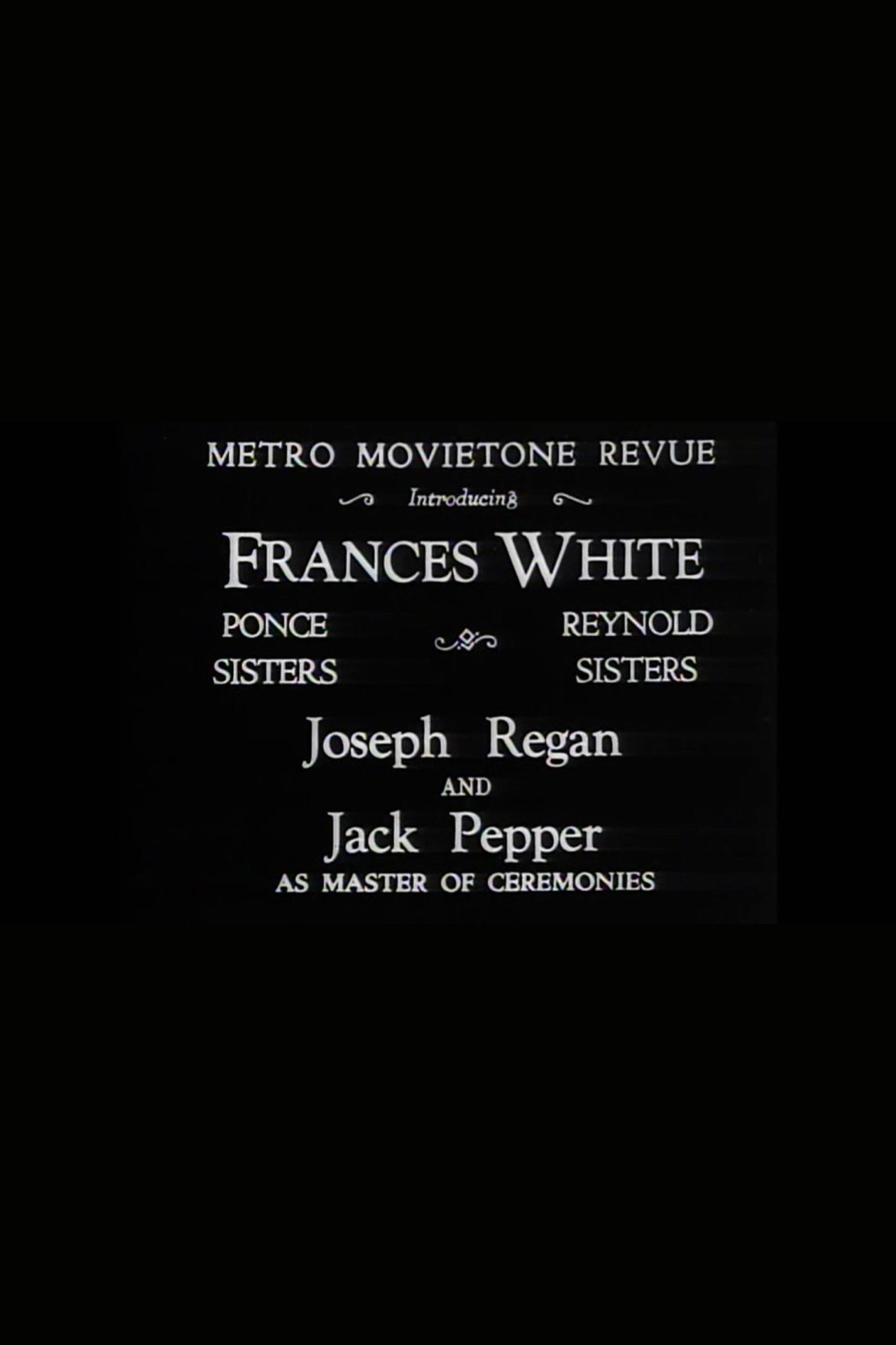 Metro Movietone Revue #3 filmaffisch