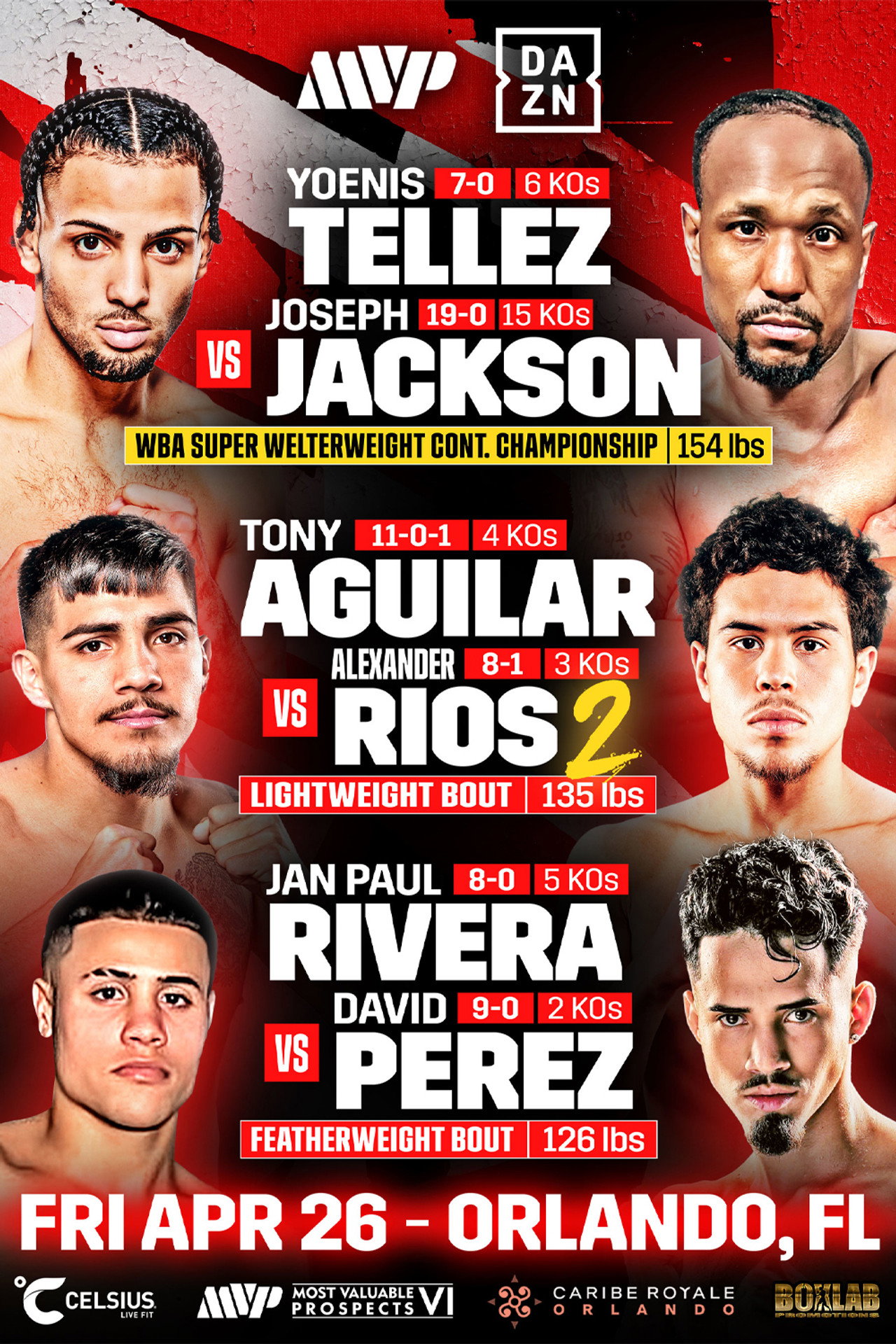 Yoenis Tellez vs. Joseph Jackson filmaffisch