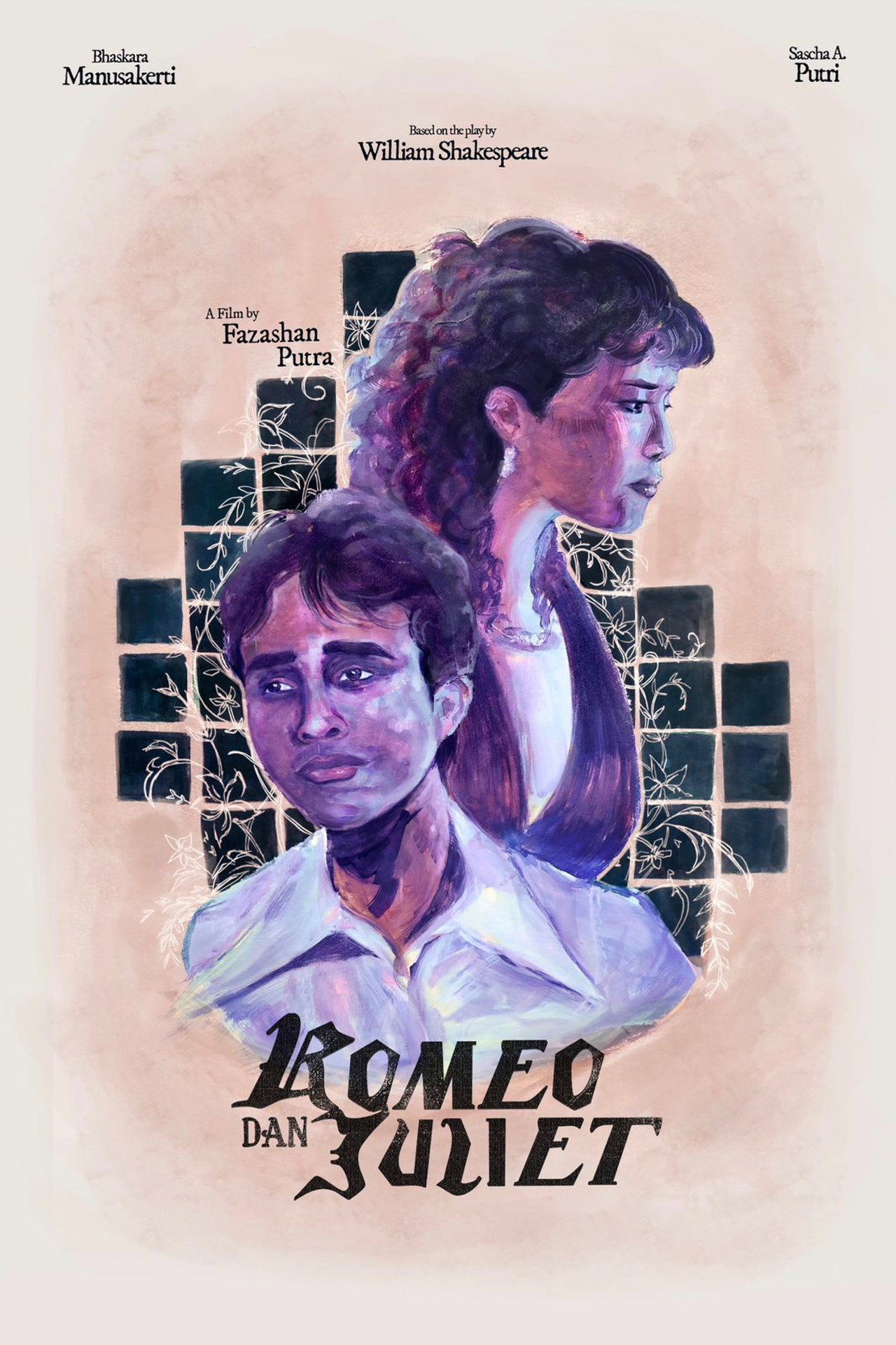 Romeo dan Juliet Backdrop