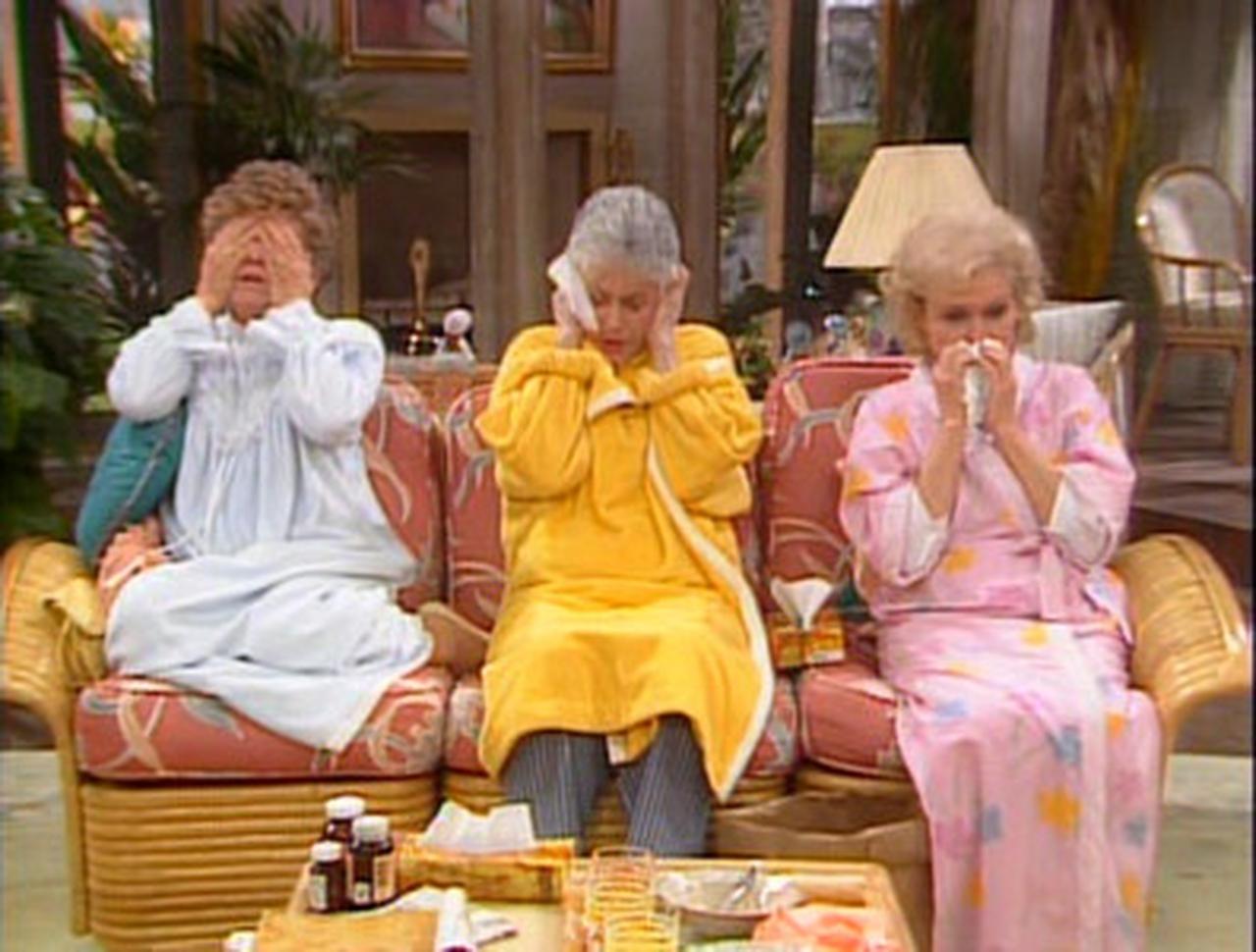 The Golden Girls - Season 1 Episode 21 : Flu Attack