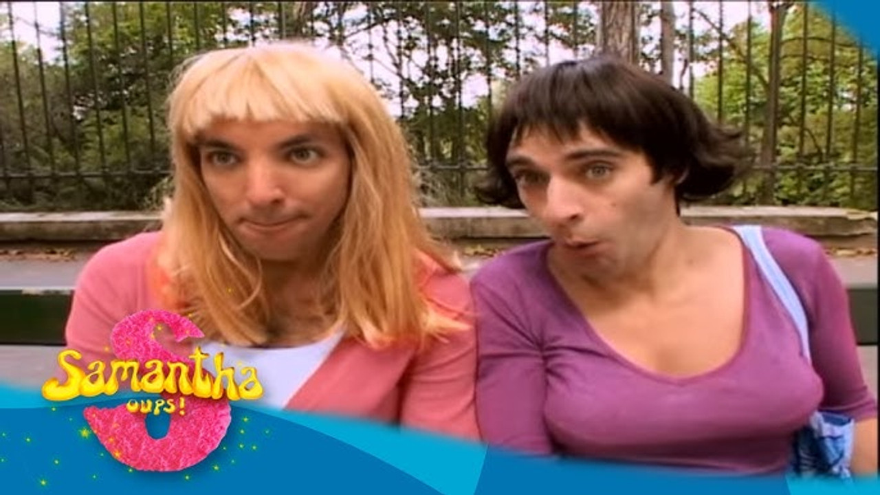 Samantha, Oups ! — Samantha sur le banc