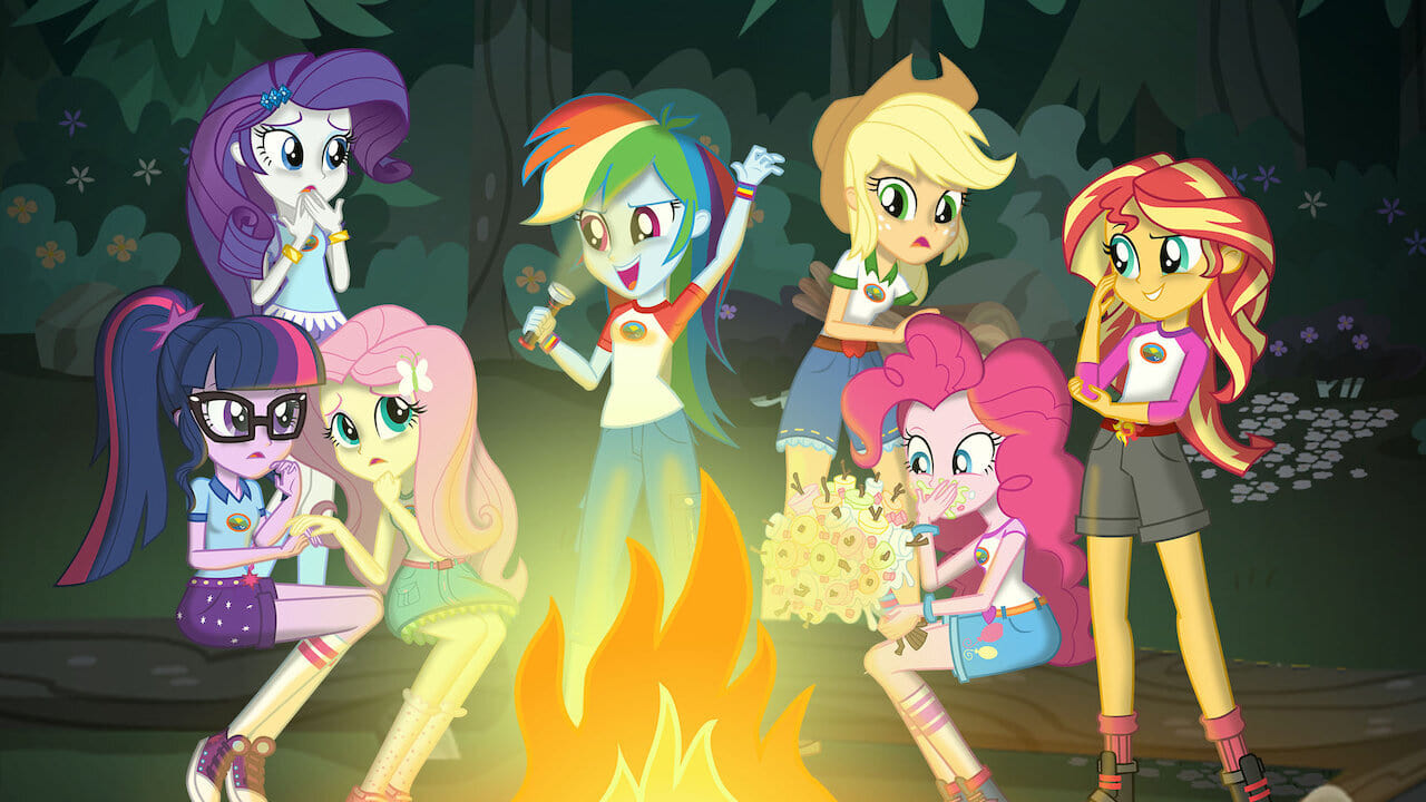 Scen från My Little Pony Equestria Girls: Legend of Everfree