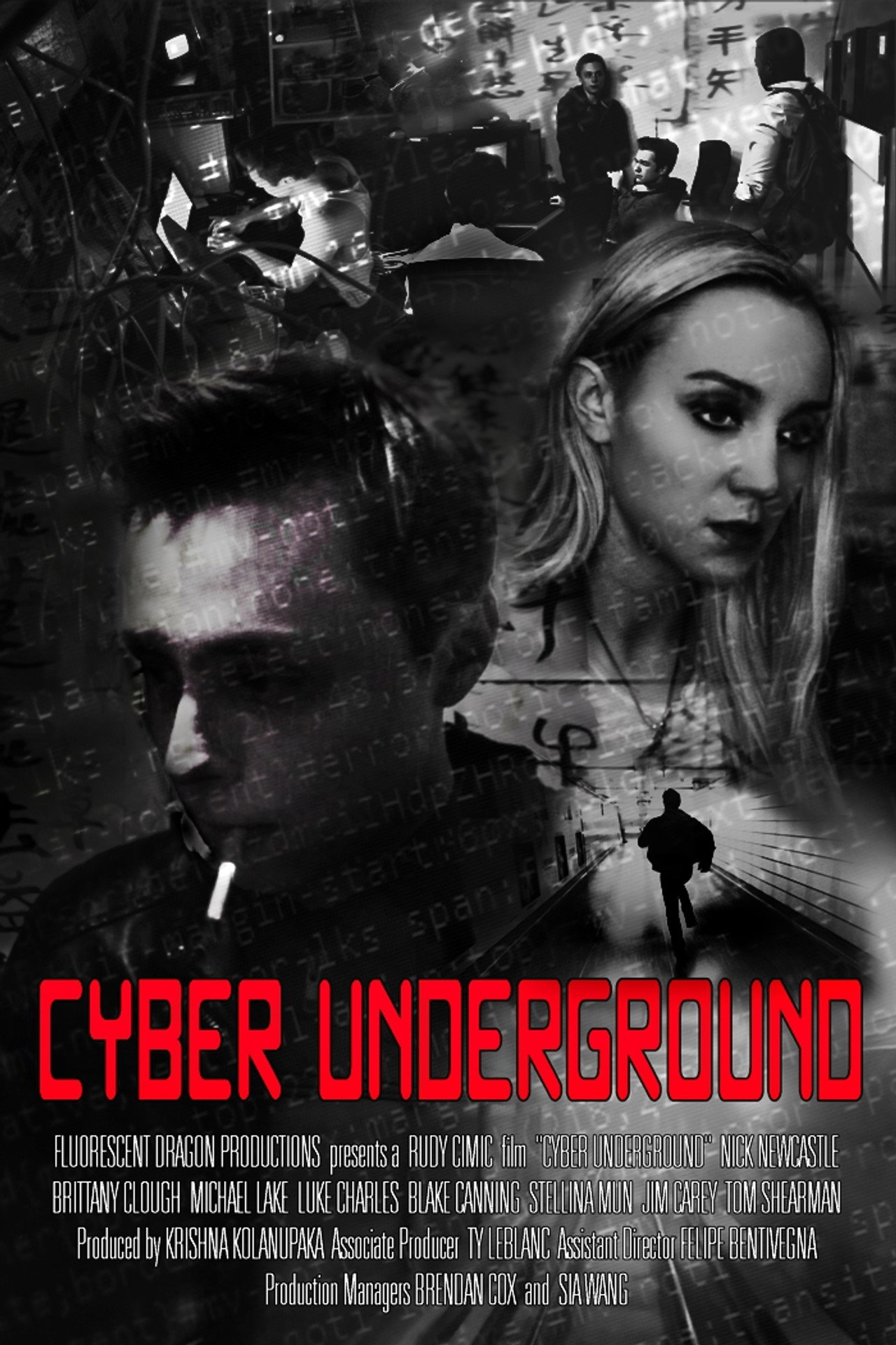 Cyber Underground Backdrop