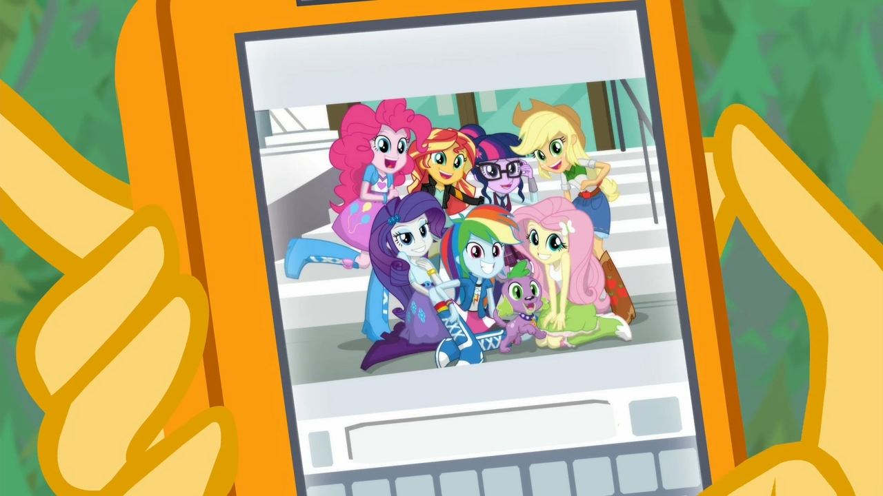 Scen från My Little Pony Equestria Girls: Forgotten Friendship