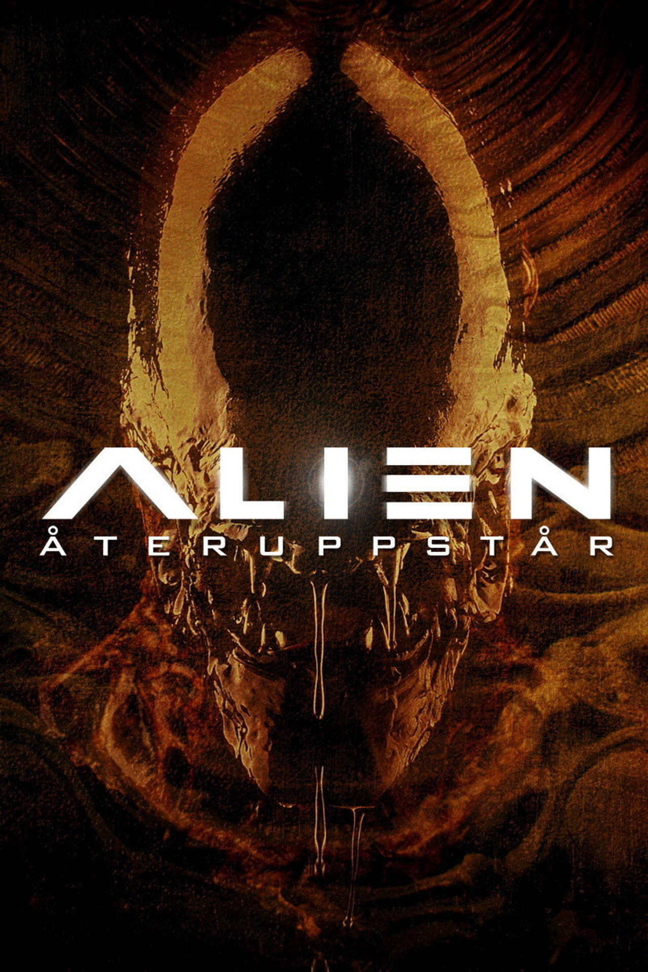 Alien återuppstår filmaffisch