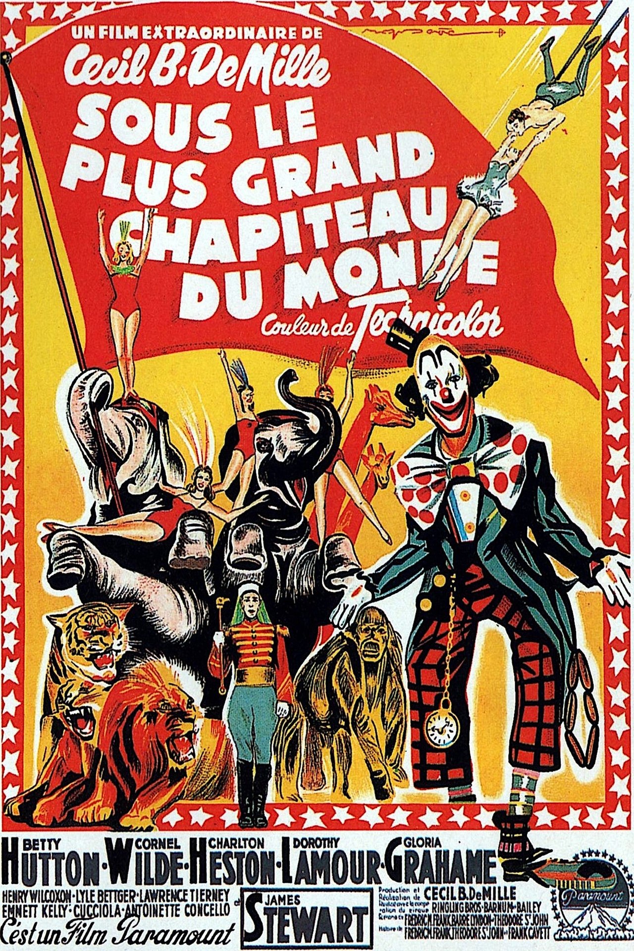 Sous le plus grand chapiteau du monde poster