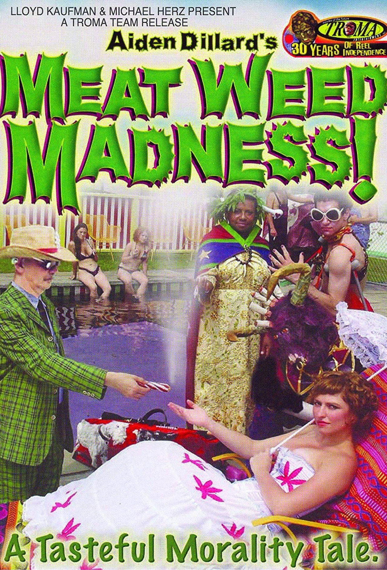 Meat Weed Madness Backdrop