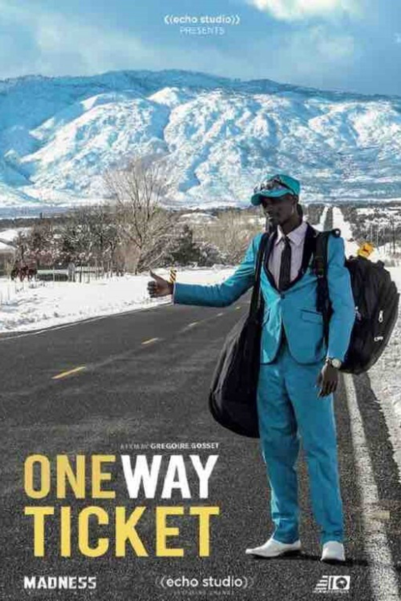 One Way Ticket - D'un camp de réfugiés au Congo aux Etats-Unis filmaffisch