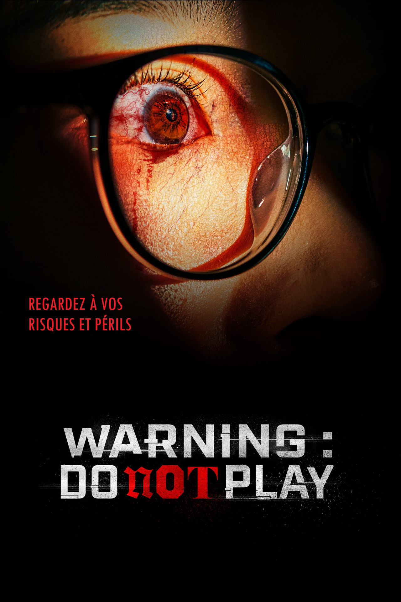 Warning : Do not play poster