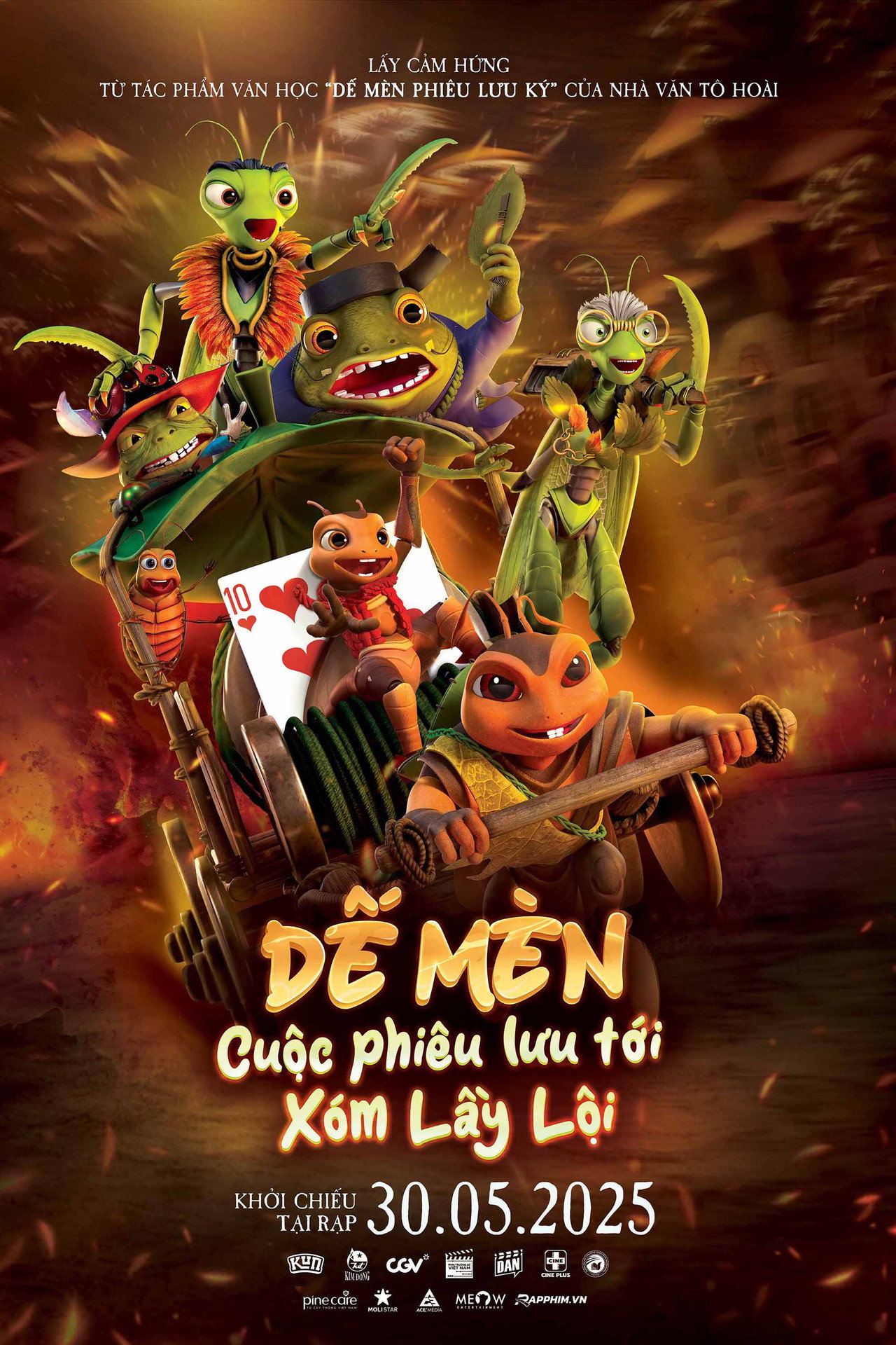 Dế Mèn: Cuộc Phiêu Lưu Tới Xóm Lầy Lội filmaffisch