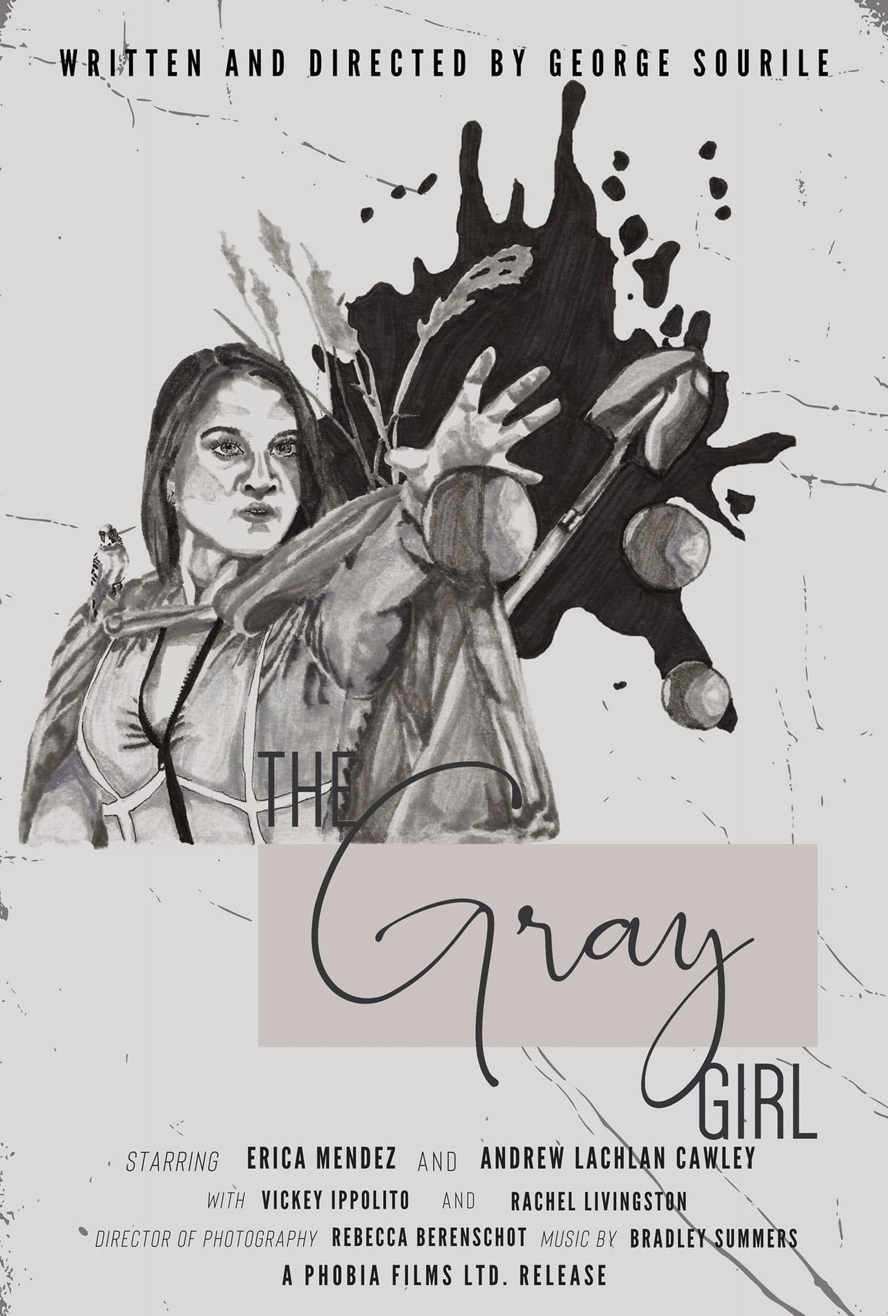 The Gray Girl Backdrop