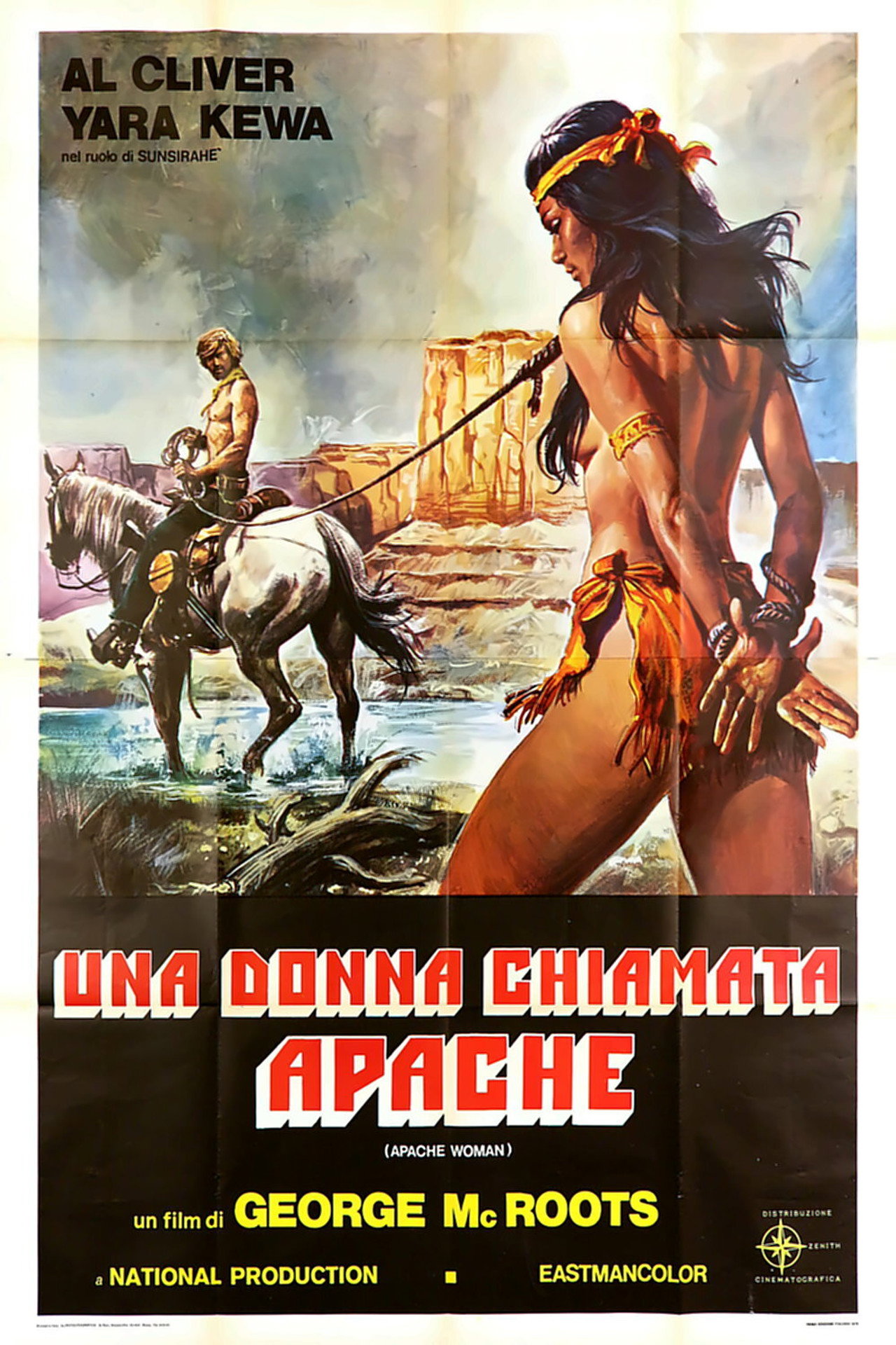Una donna chiamata Apache filmaffisch