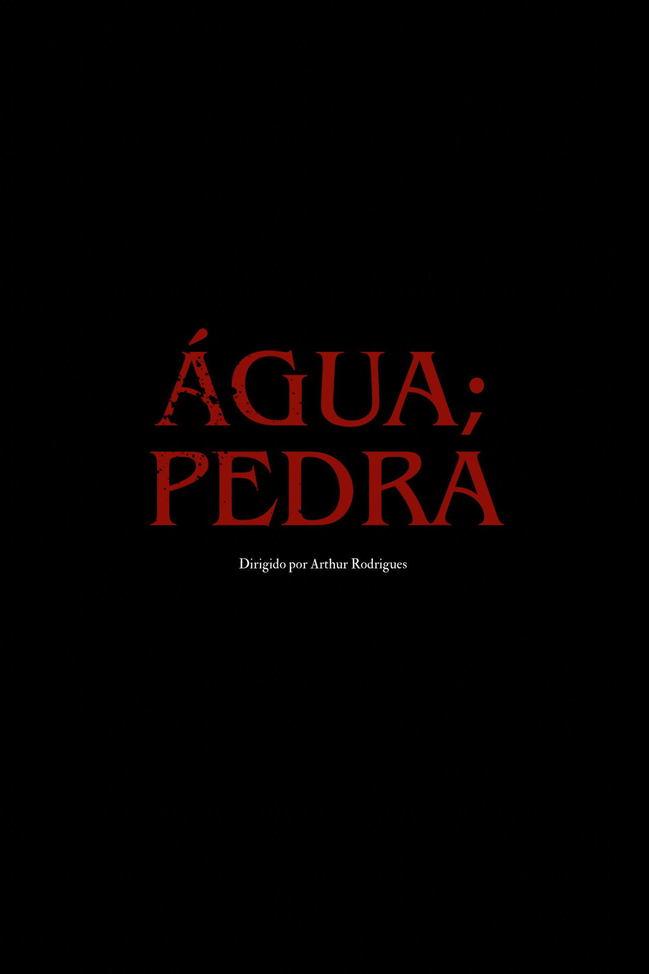 água; pedra filmaffisch