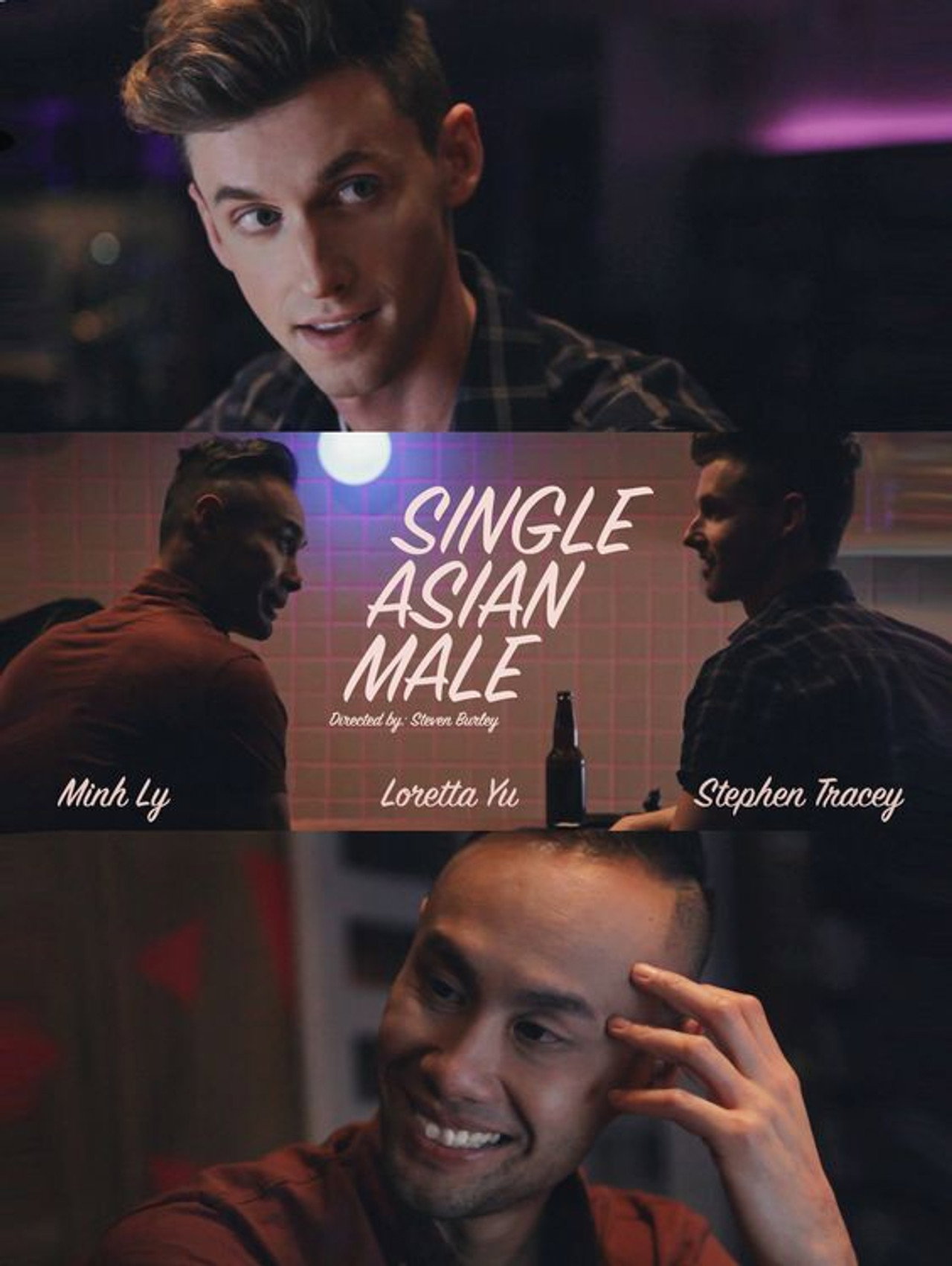 Single Asian Male Backdrop