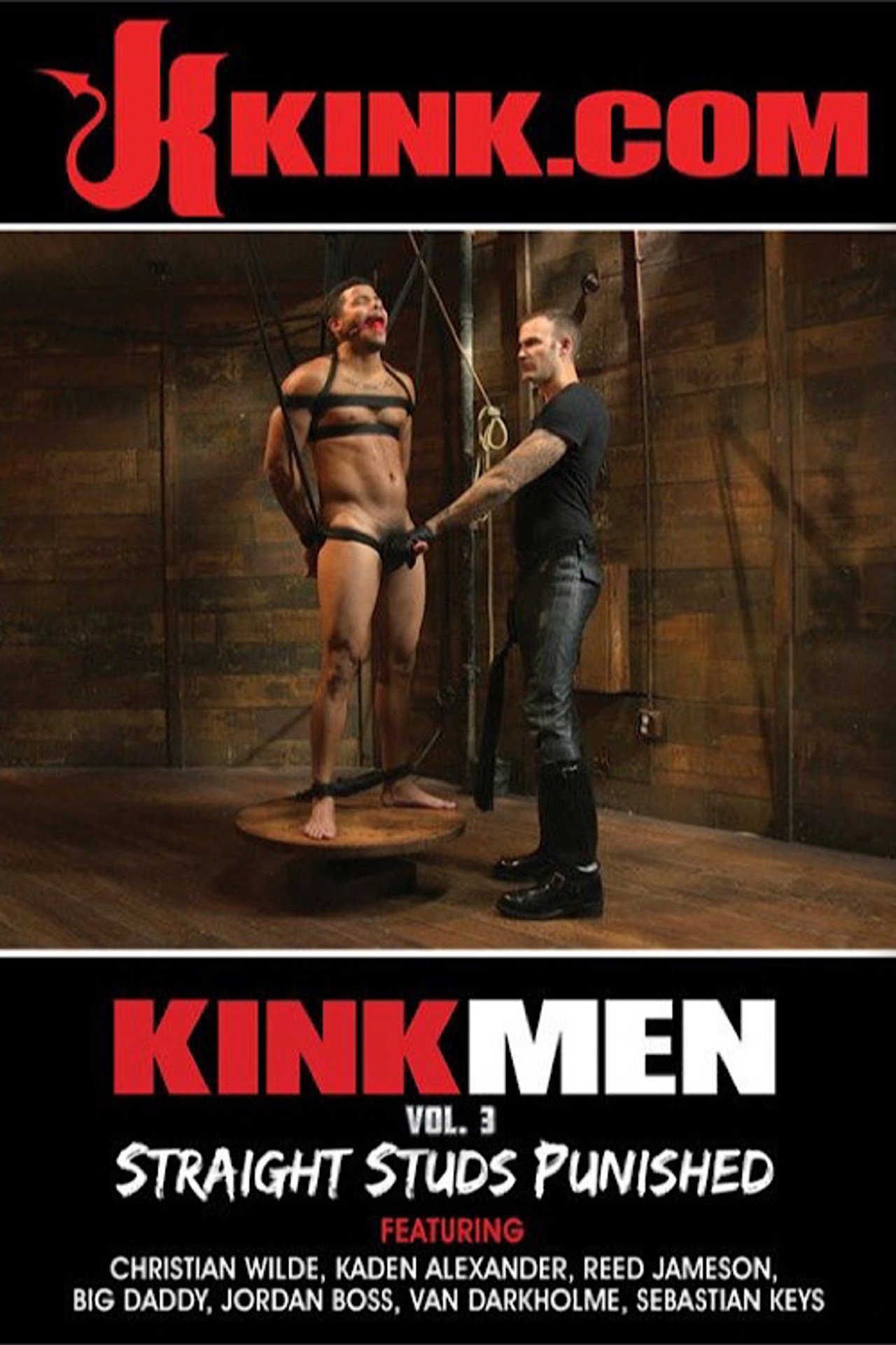 KinkMen 3: Straight Studs Punished filmaffisch
