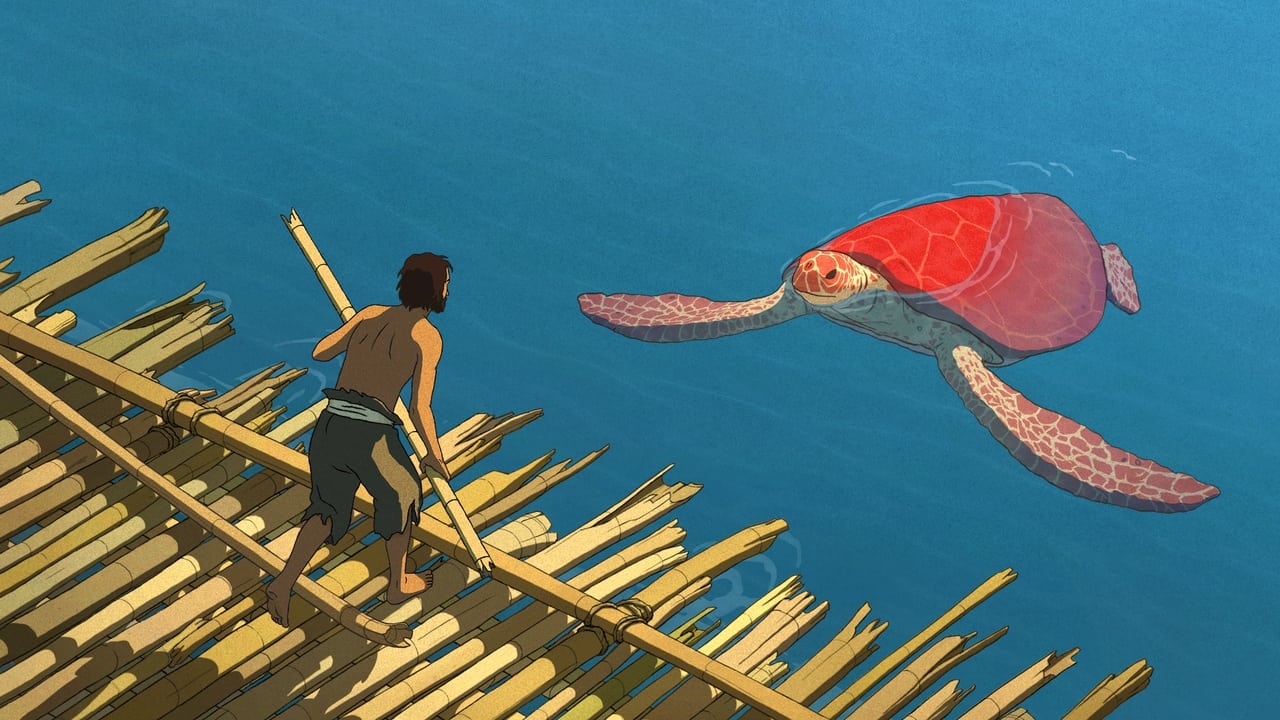 Scen från The Red Turtle