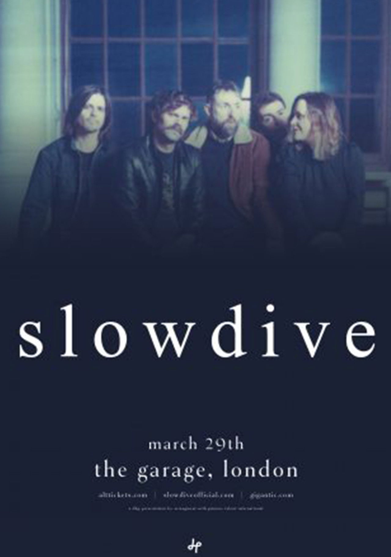 Slowdive: Live at The Garage, London, UK poster