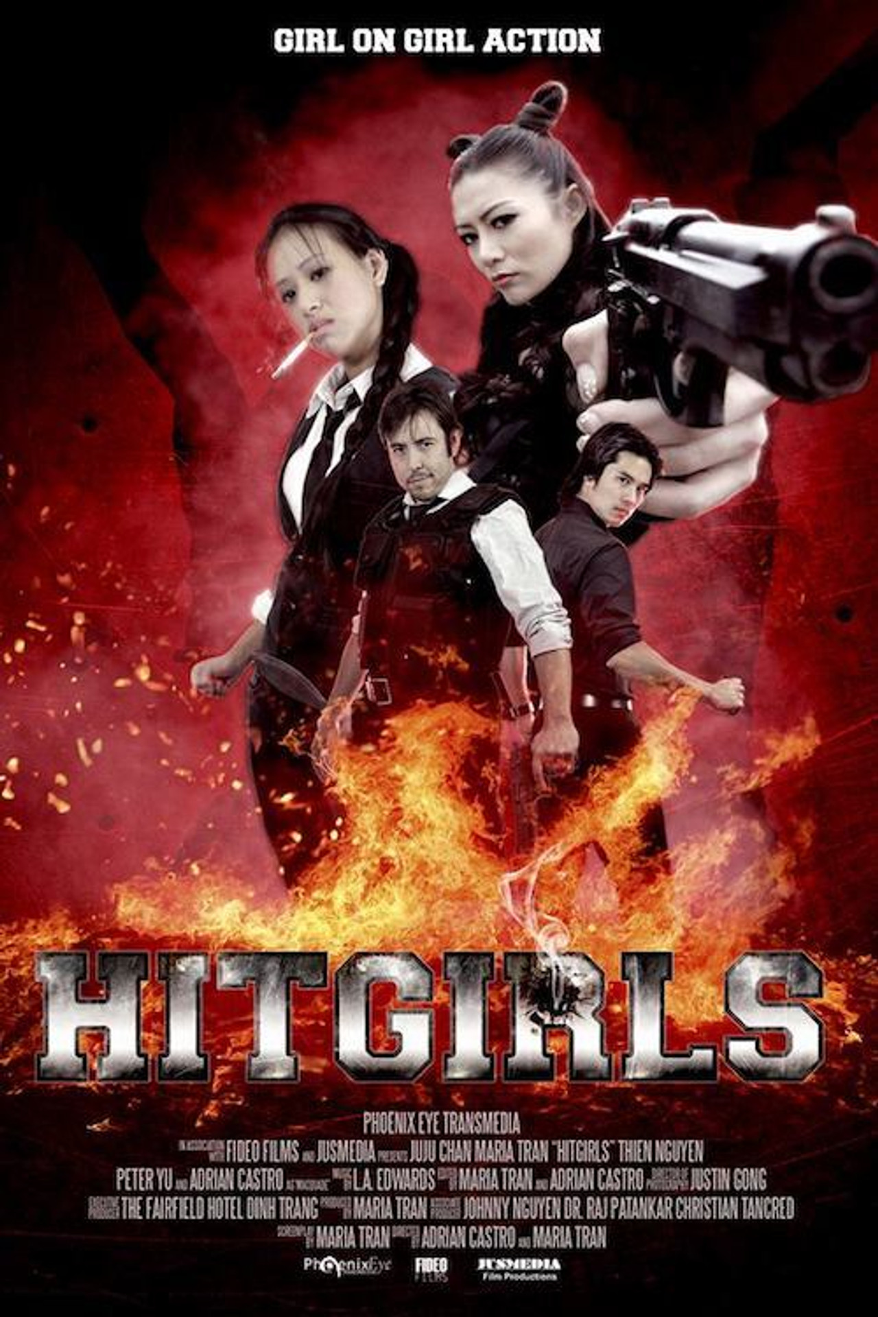 Hit Girls Backdrop