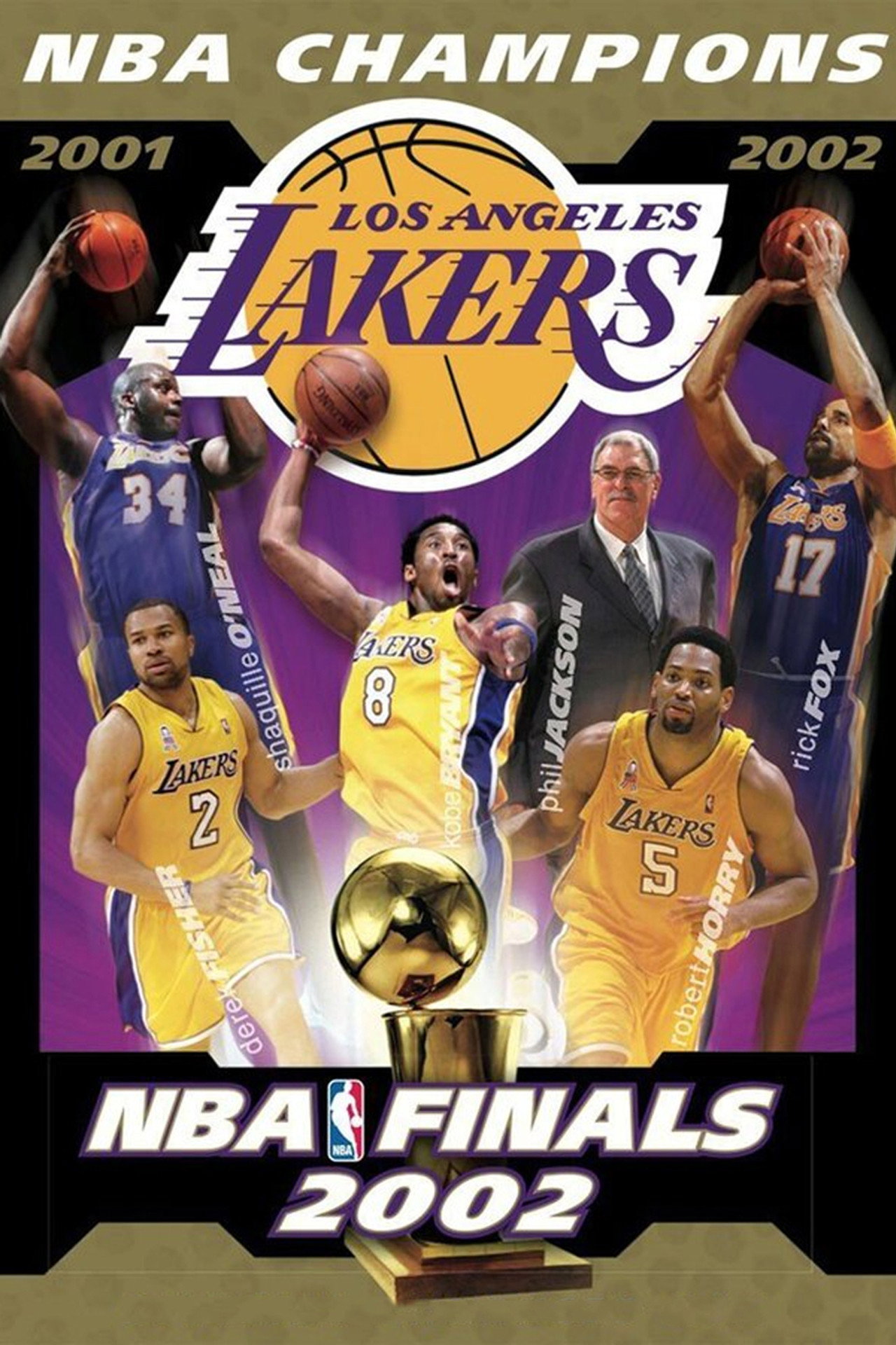 2001-2002 NBA Champions: Los Angeles Lakers filmaffisch