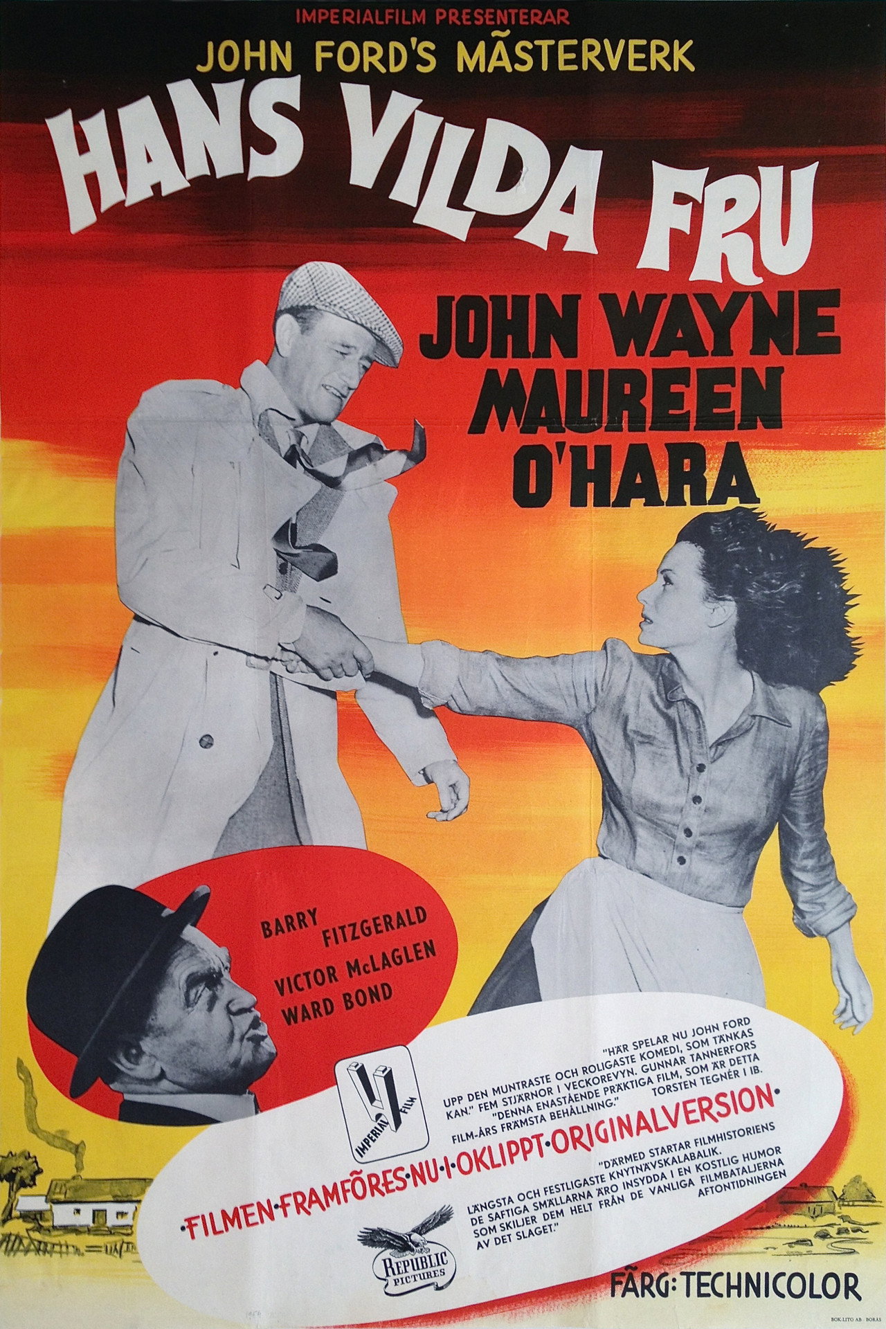 Hans vilda fru filmaffisch