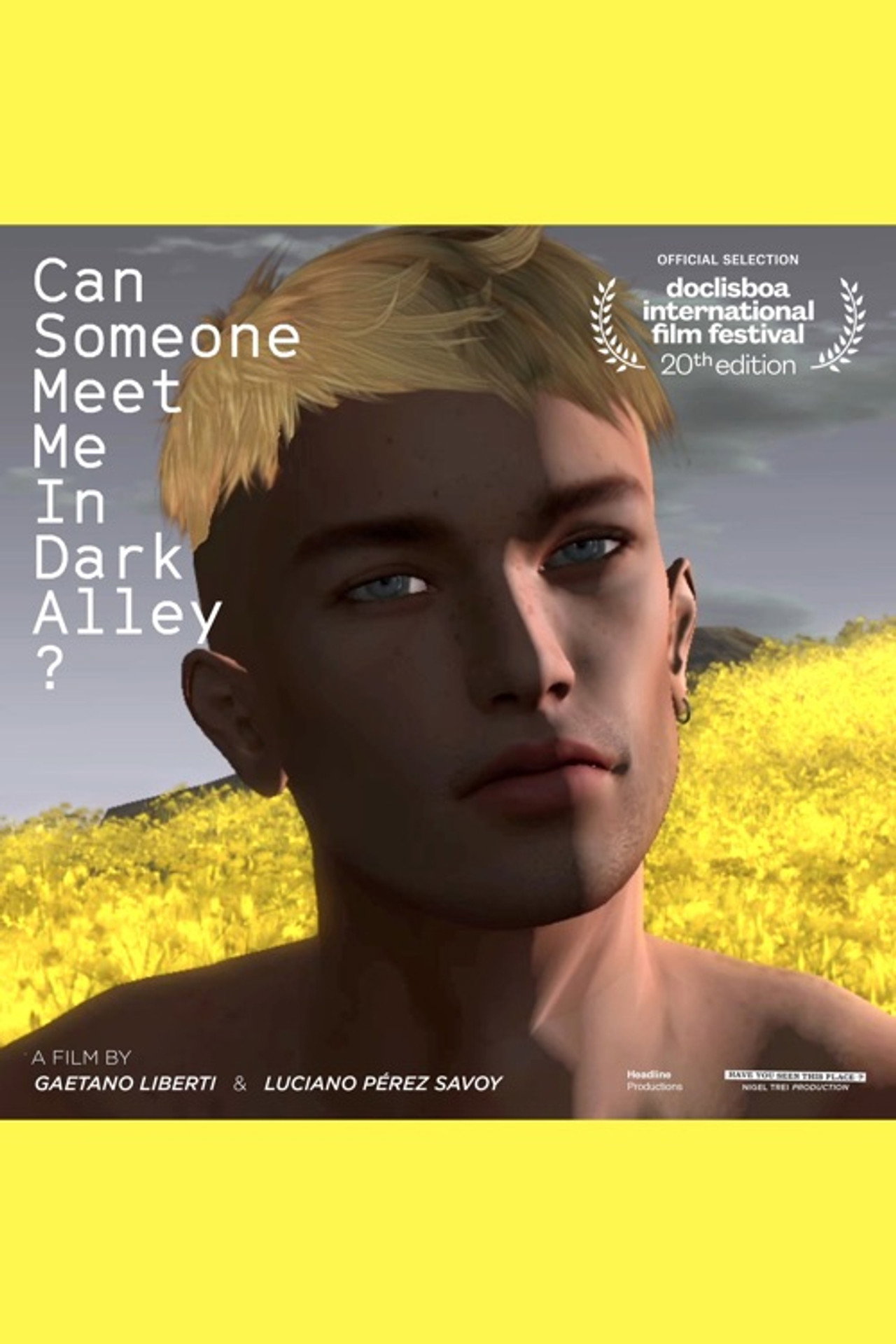 Can Someone Meet Me in Dark Alley? filmaffisch