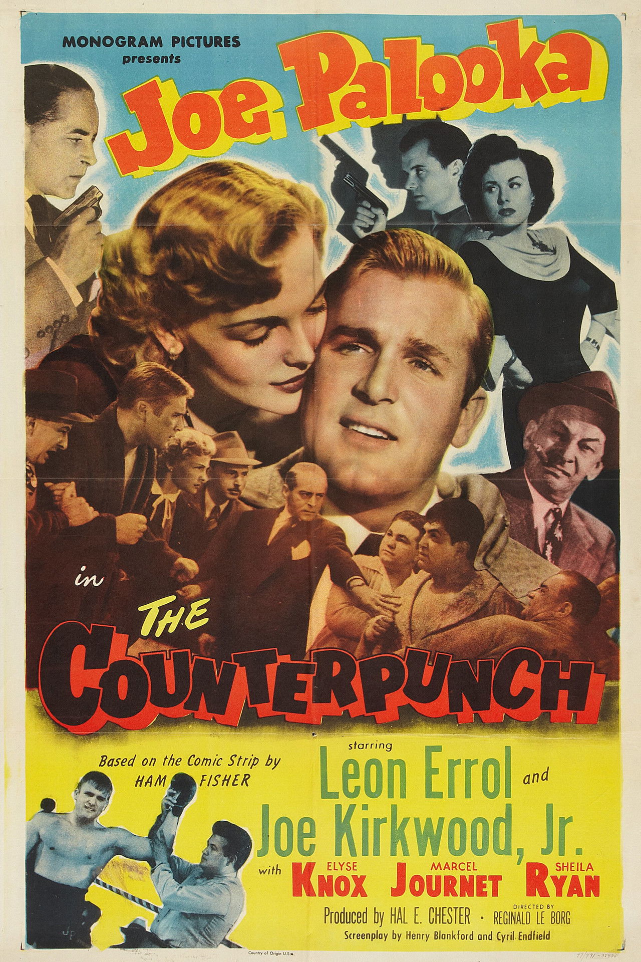 Joe Palooka in the Counterpunch poster