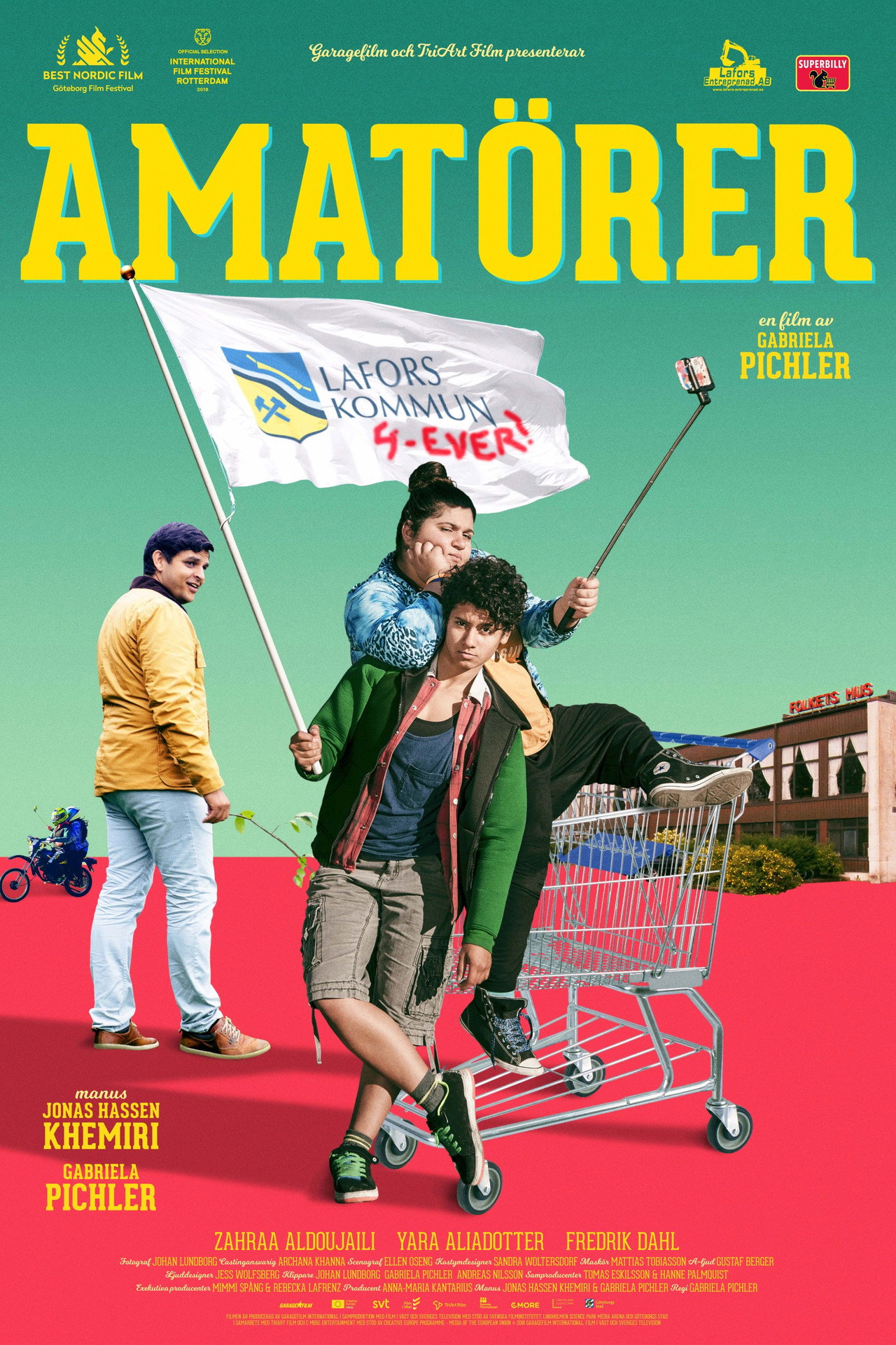 Amatörer filmaffisch