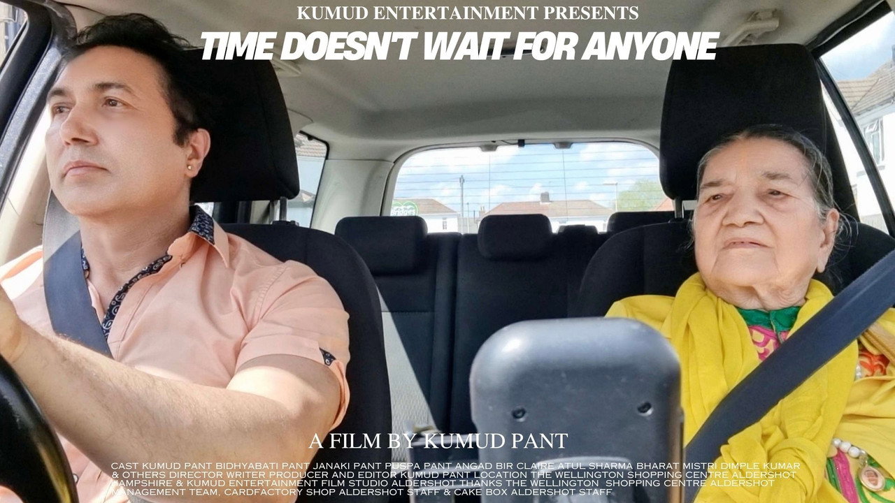 Time doesn't wait for anyone backdrop