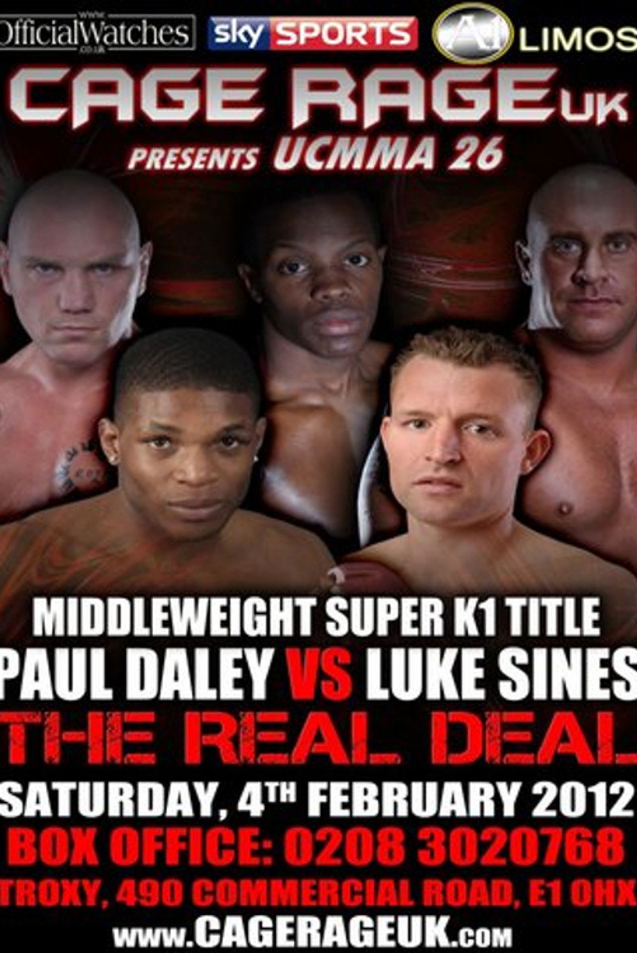 UCMMA 26: The Real Deal Backdrop