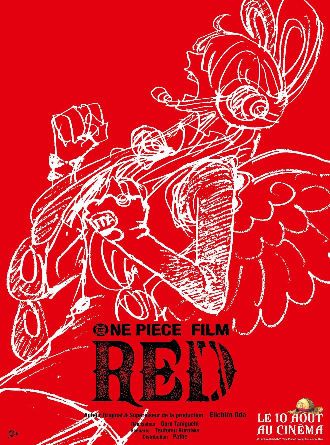 One Piece Film - Red poster