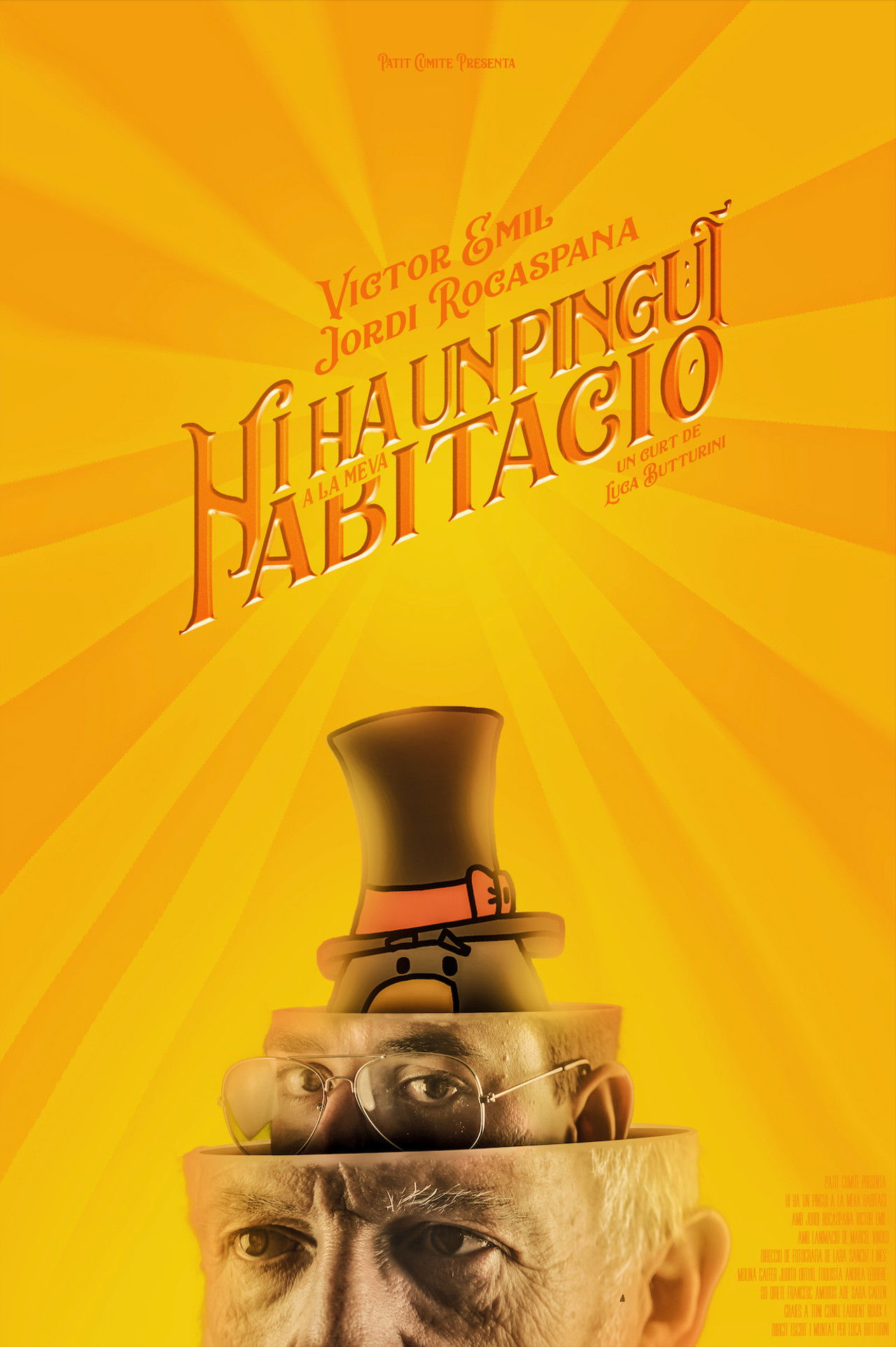 Hay un pinguino en mi habitación Backdrop