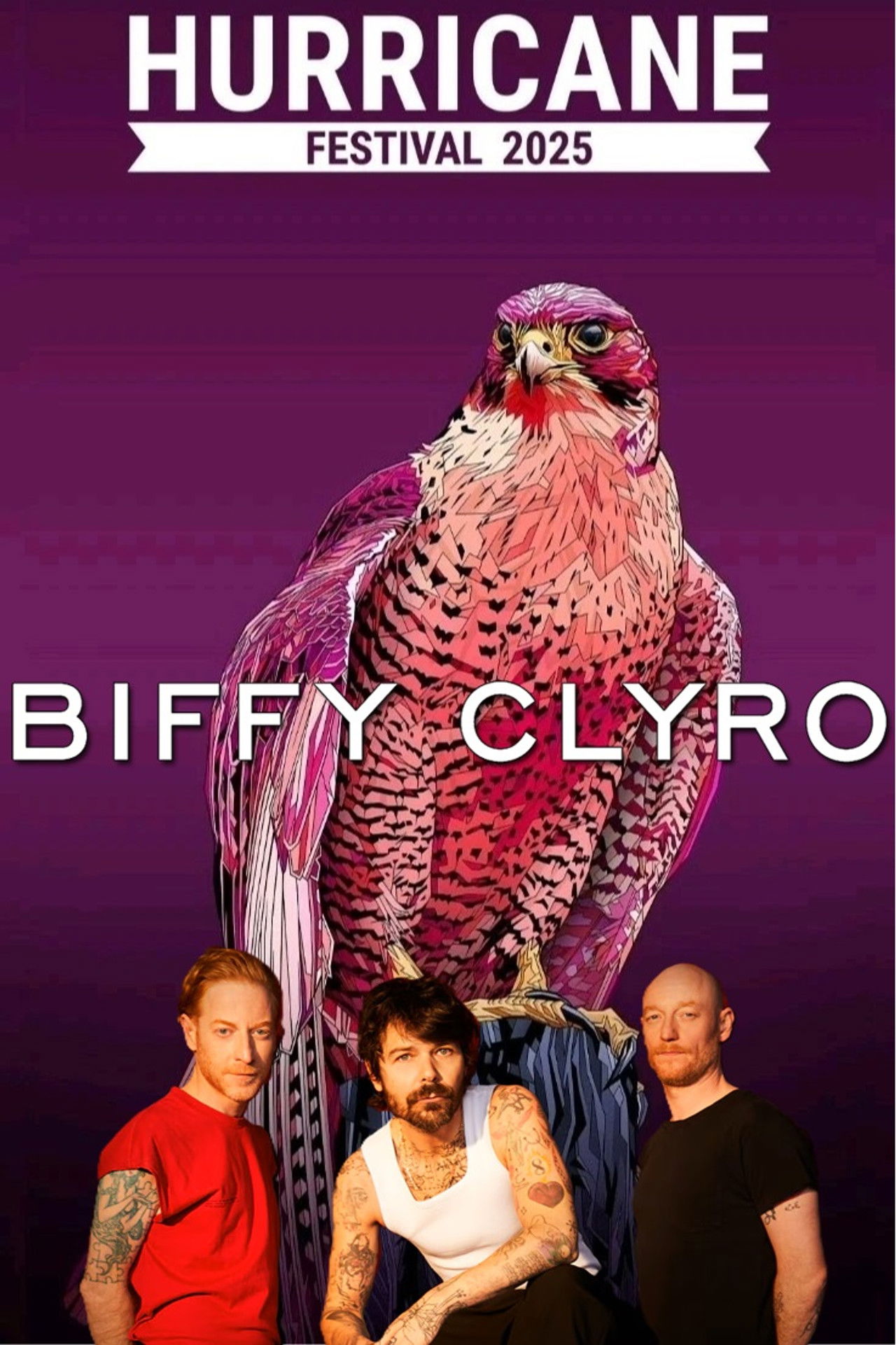 Biffy Clyro - Live at Hurricane Backdrop