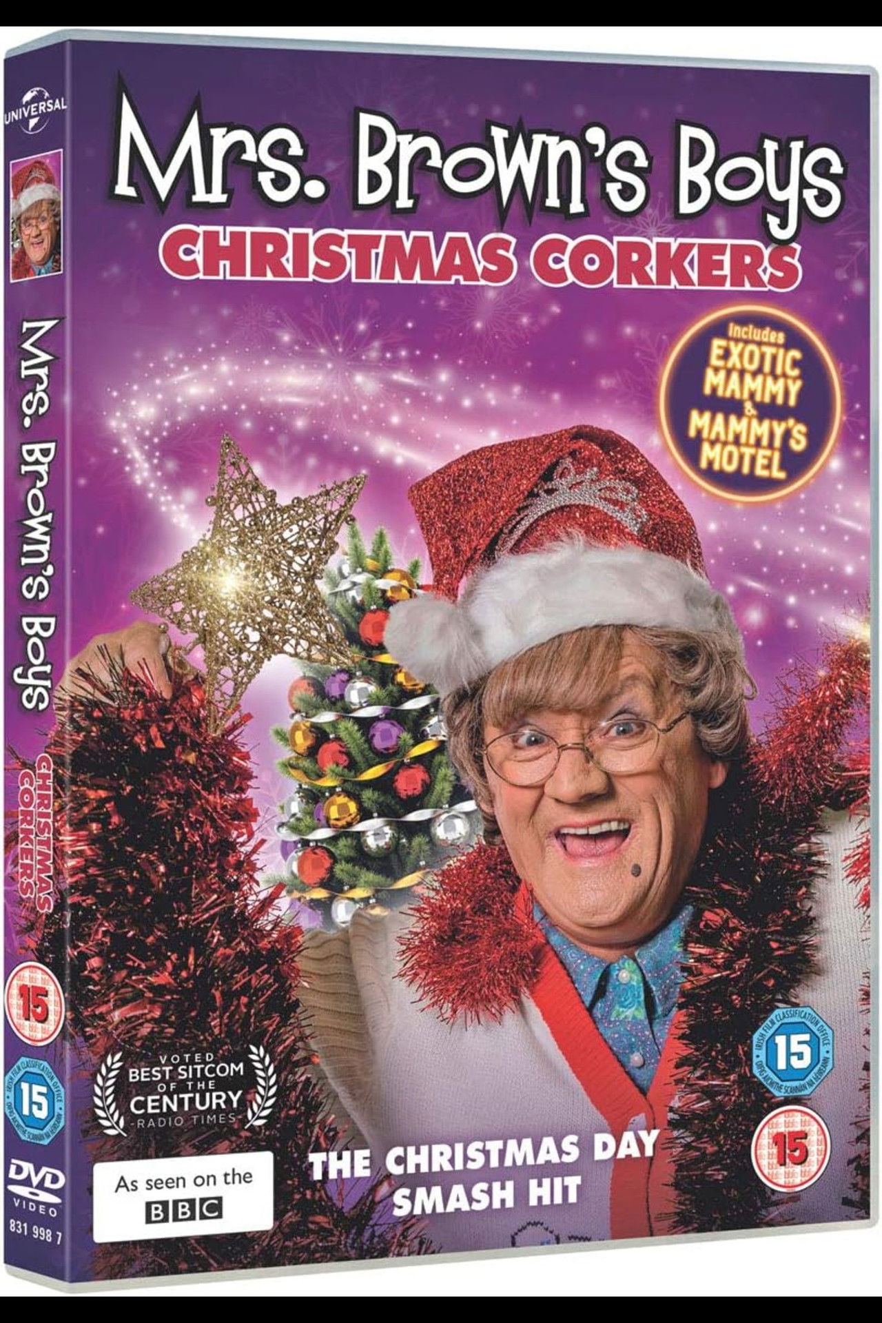 Mrs Brown's Boys: Christmas Corkers Backdrop