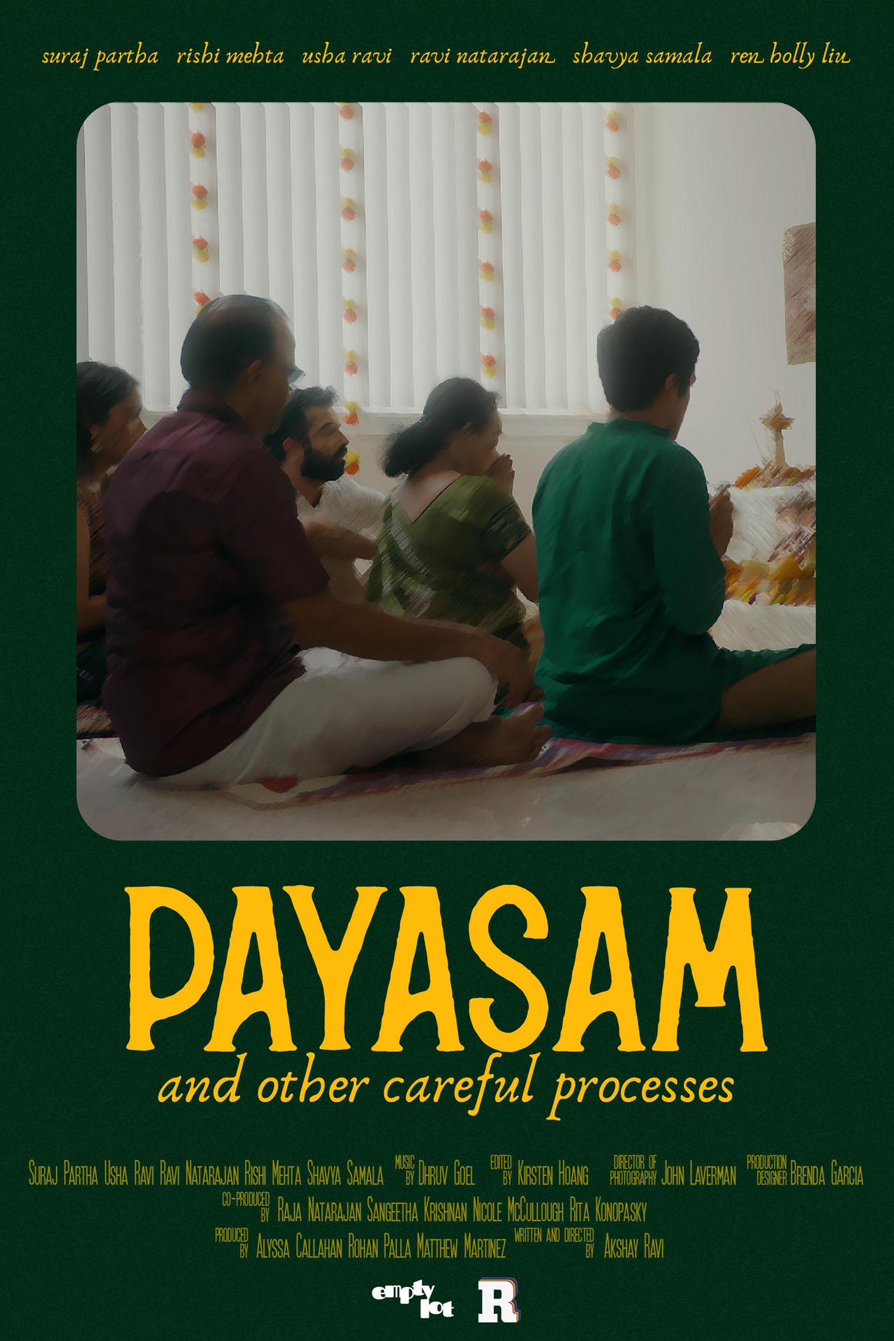 Payasam And Other Careful Processes filmaffisch