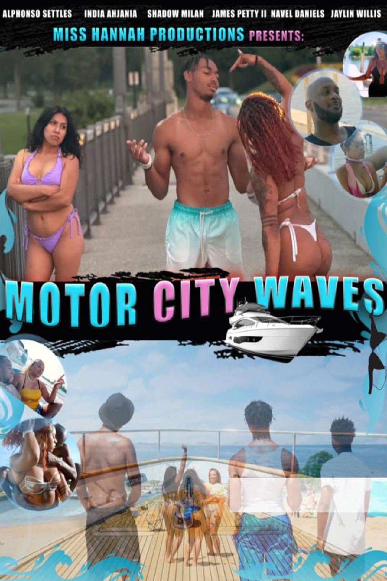 Motor City Waves Backdrop
