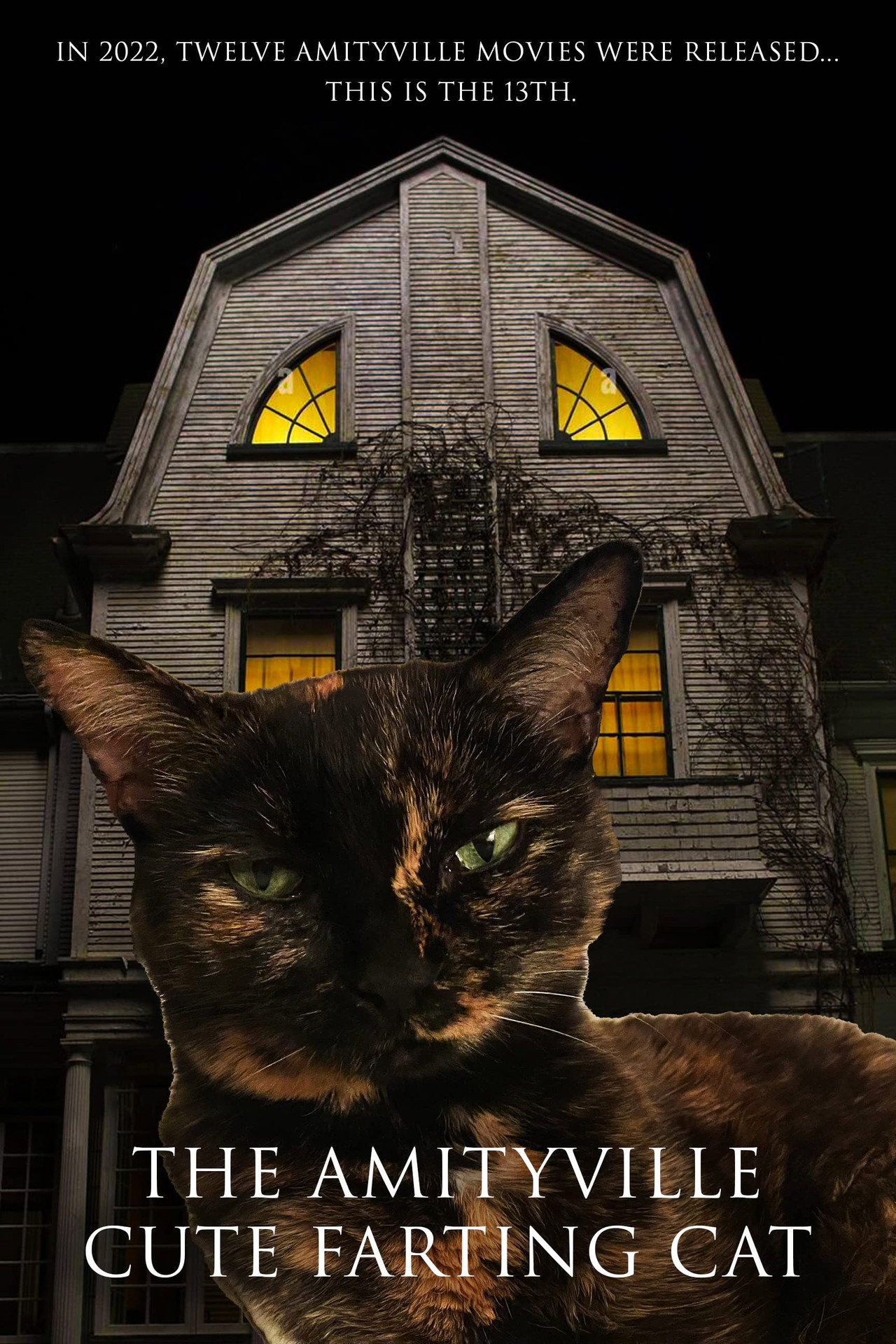 The Amityville Cute Farting Cat filmaffisch