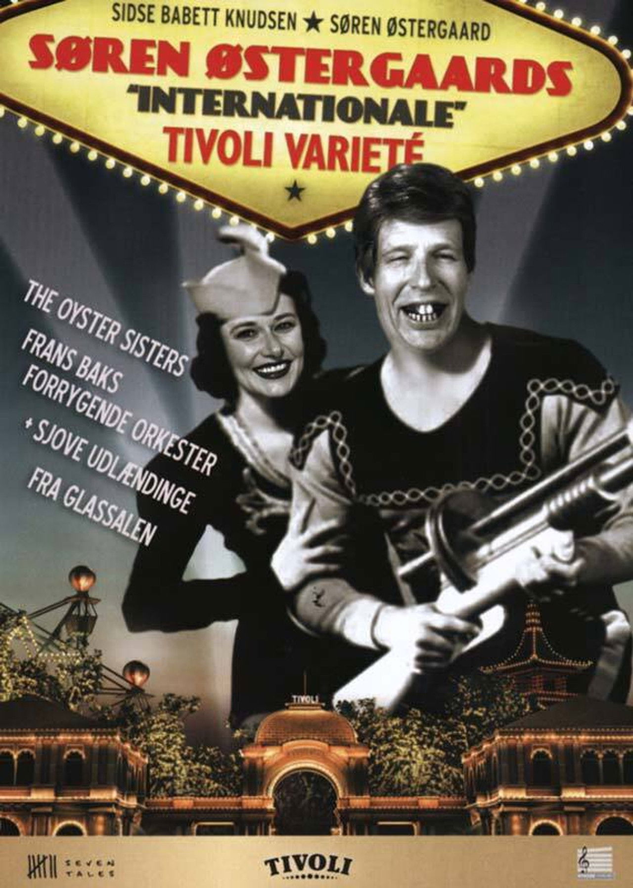 Søren Østergaards 'internationale' tivoli varieté Backdrop