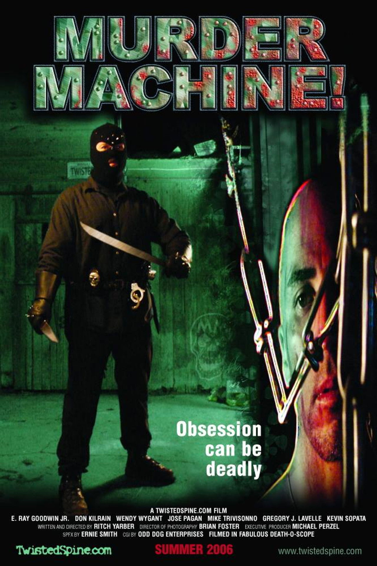 Murder Machine Backdrop