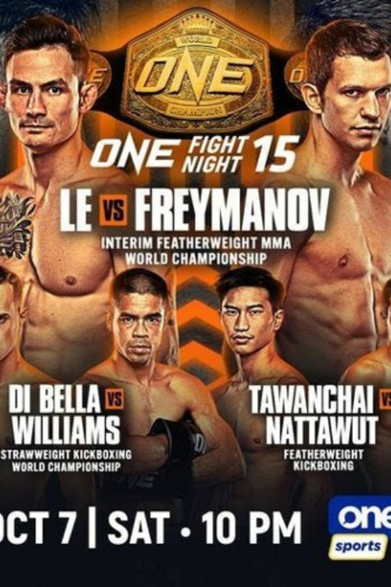 ONE Fight Night 15: Le vs. Freymanov Backdrop