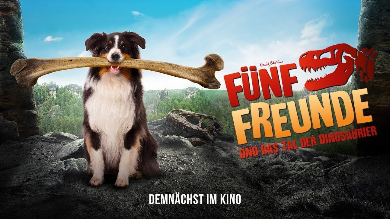 Fünf Freunde und das Tal der Dinosaurier background