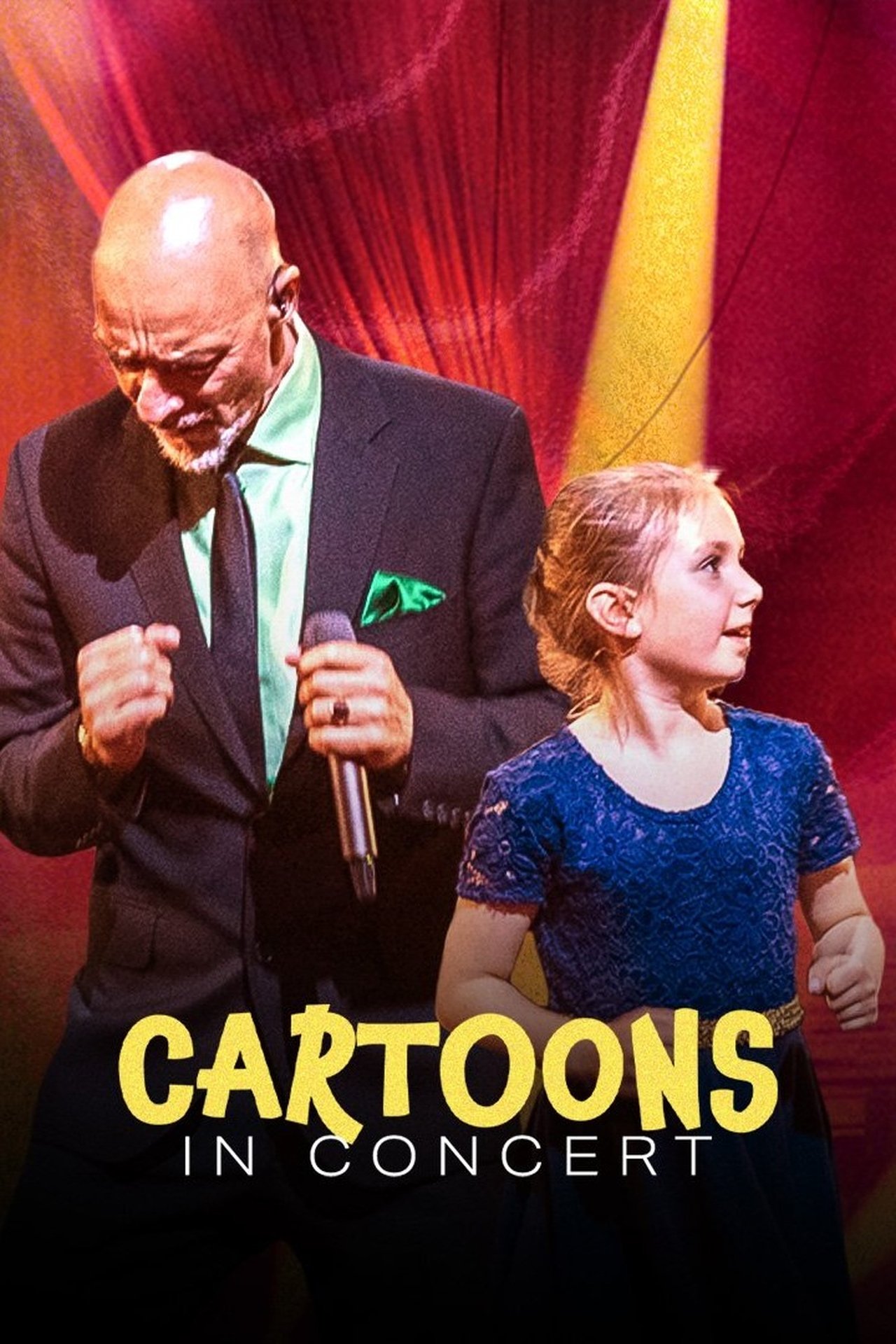 Cartoons in concert poster