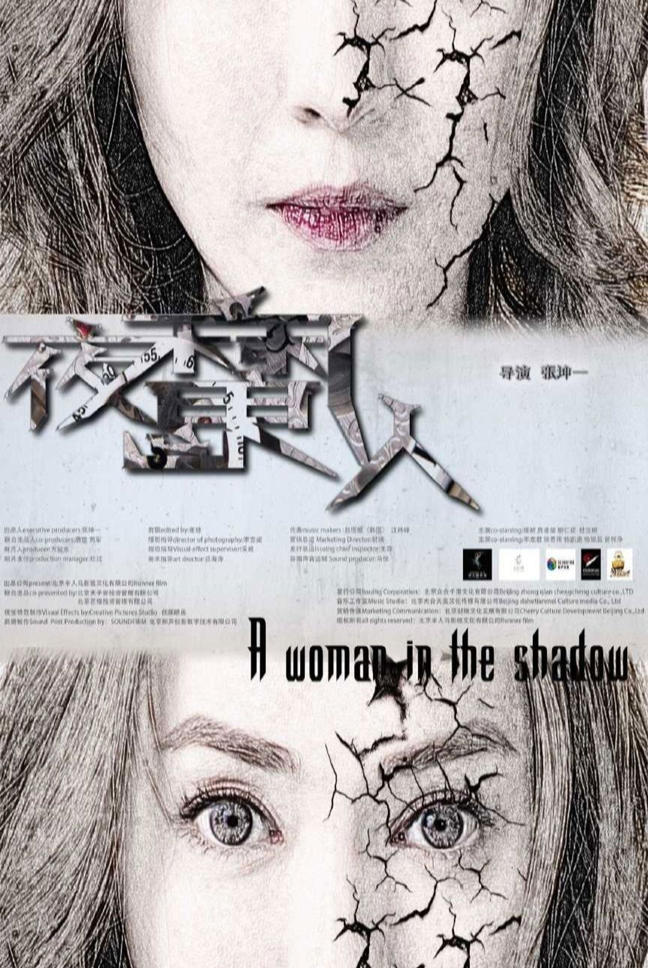 A Woman in the Shadow Backdrop