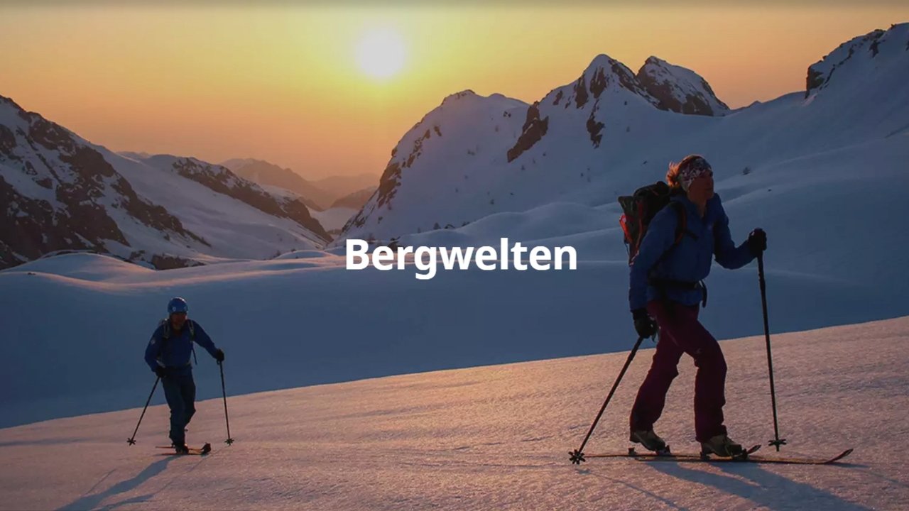 Bergwelten background